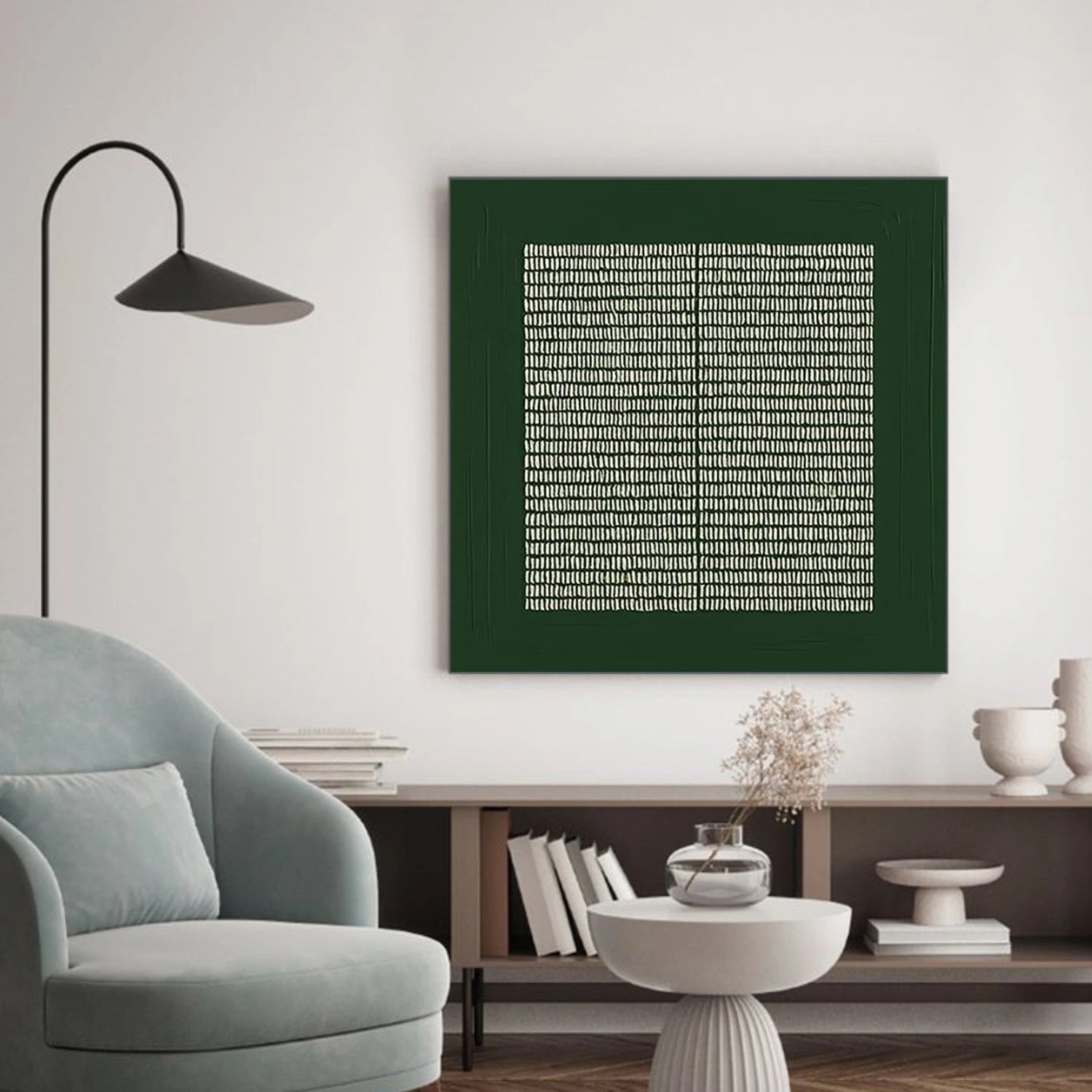 Green Minimalist Wall Art #GT055