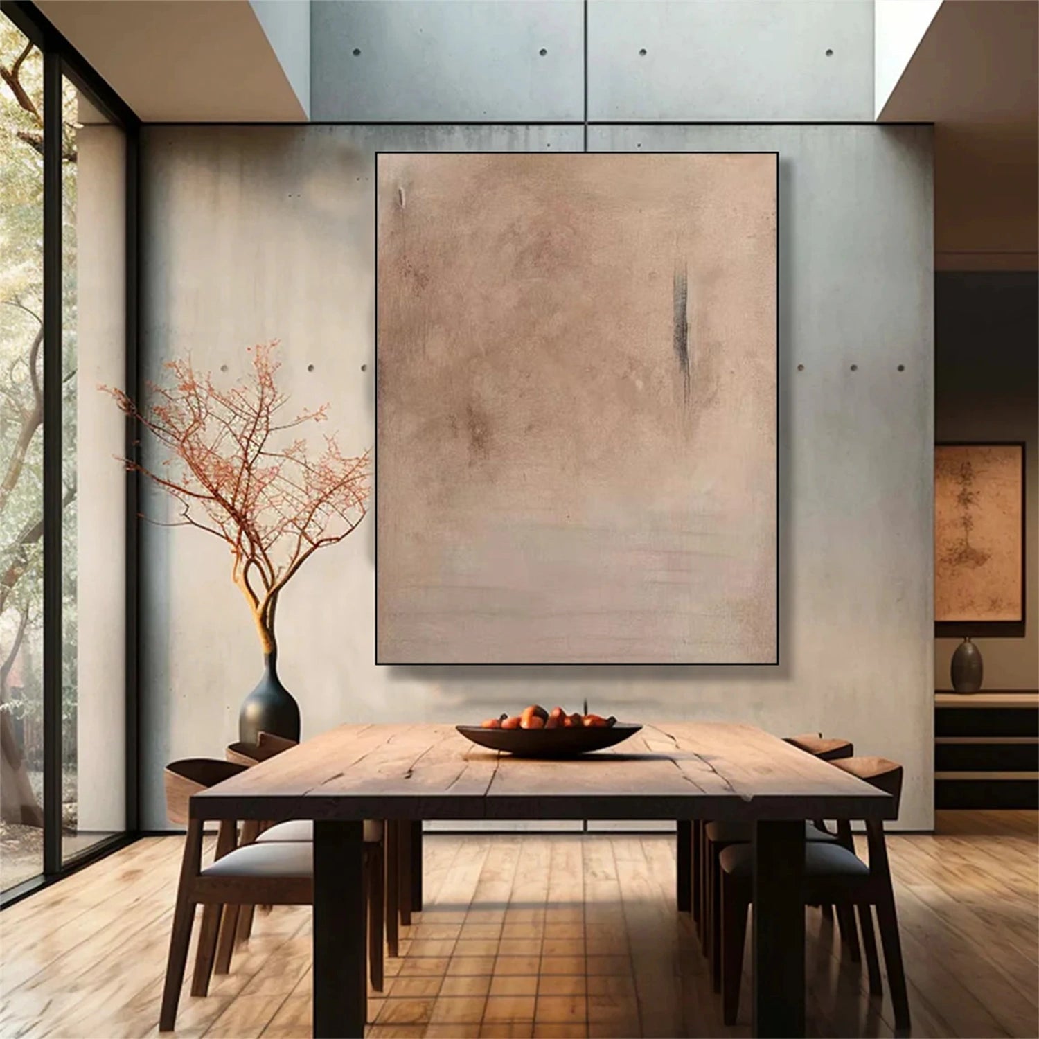 Wabi Sabi Abstract Canvas Art #WA212