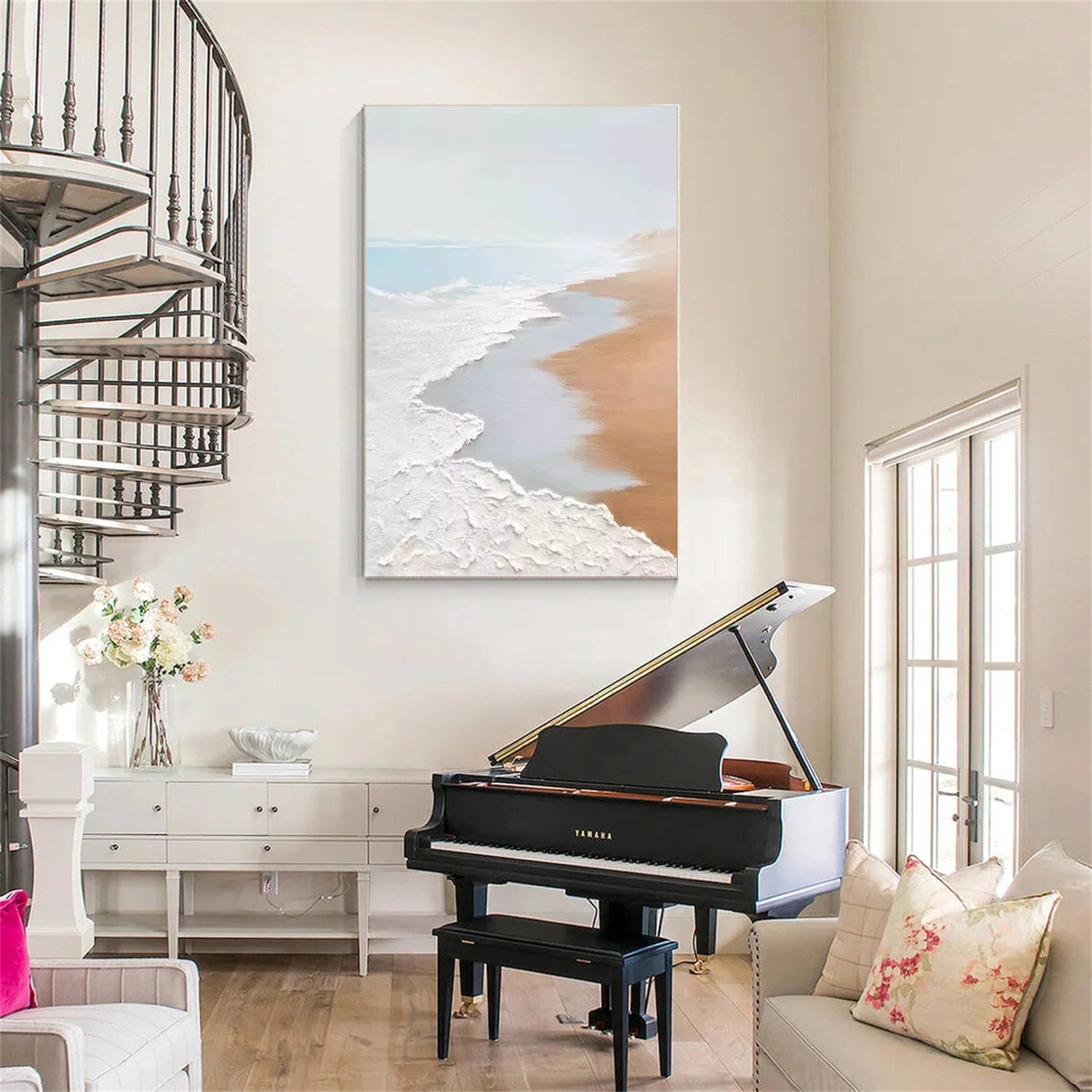 Sky and Ocean Painting #SO213