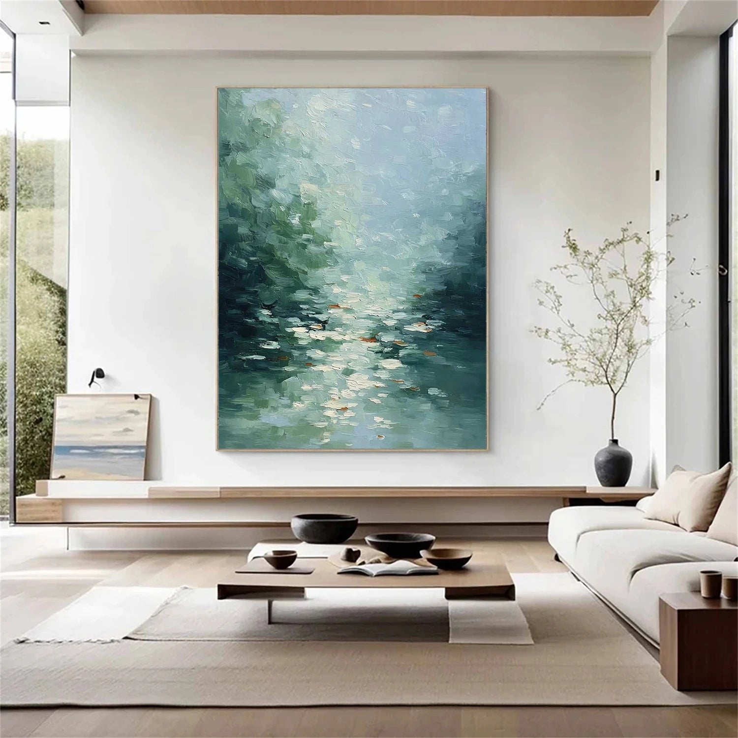 Abstract Textured Wall Art #AW238