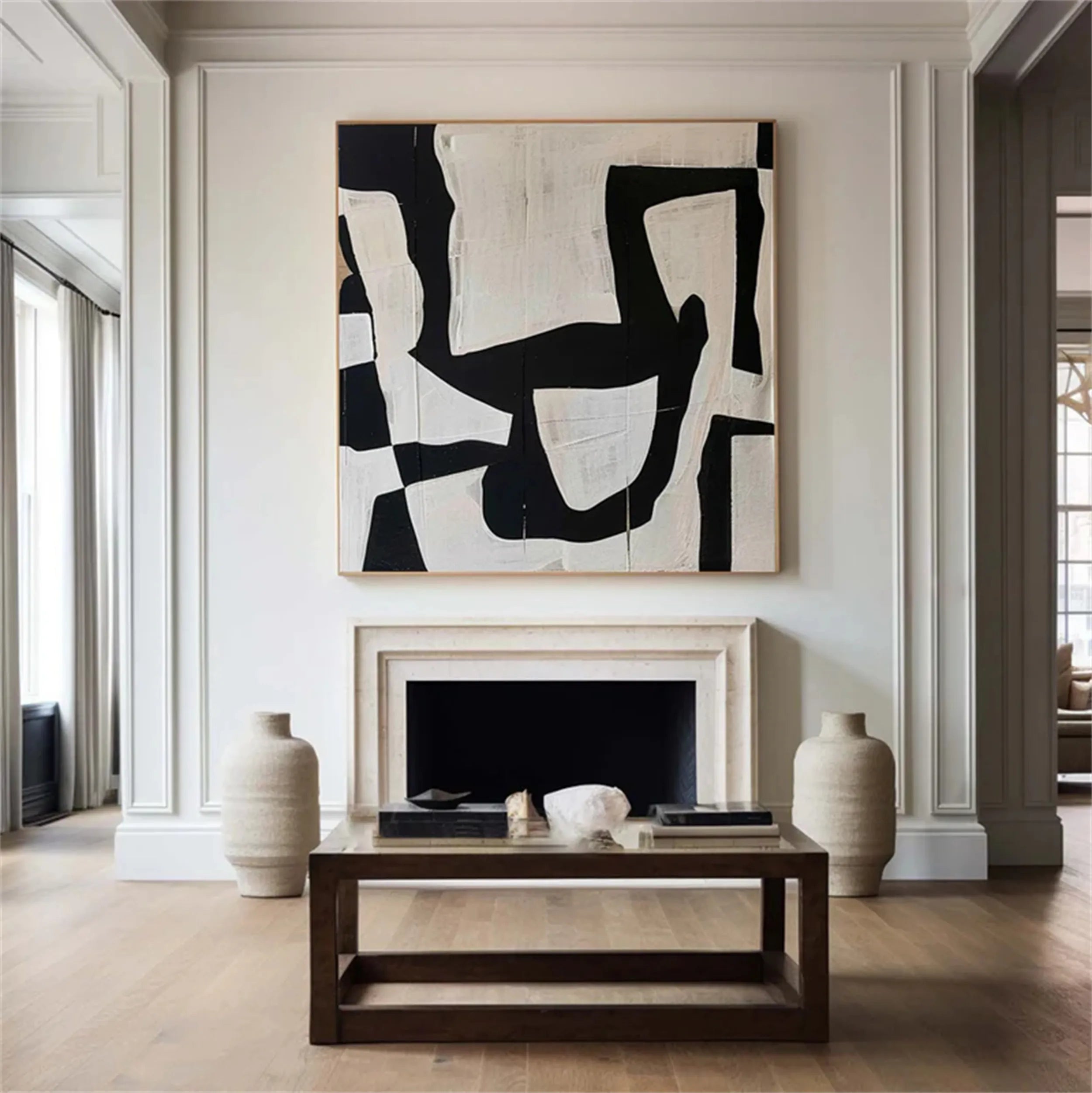 Wabi Sabi Abstract Wall Art #WA149