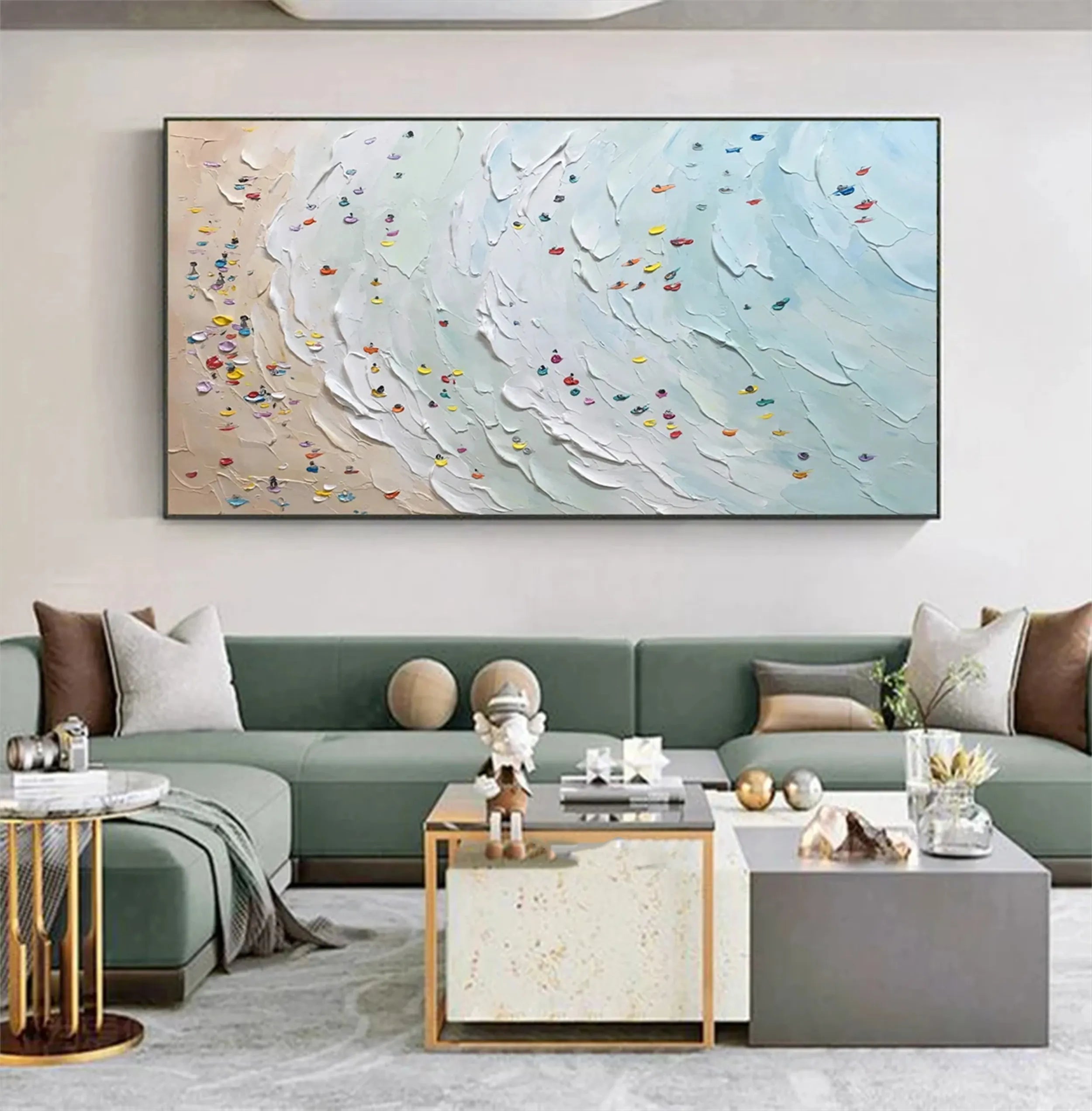 Sky And Ocean Painting #SO126