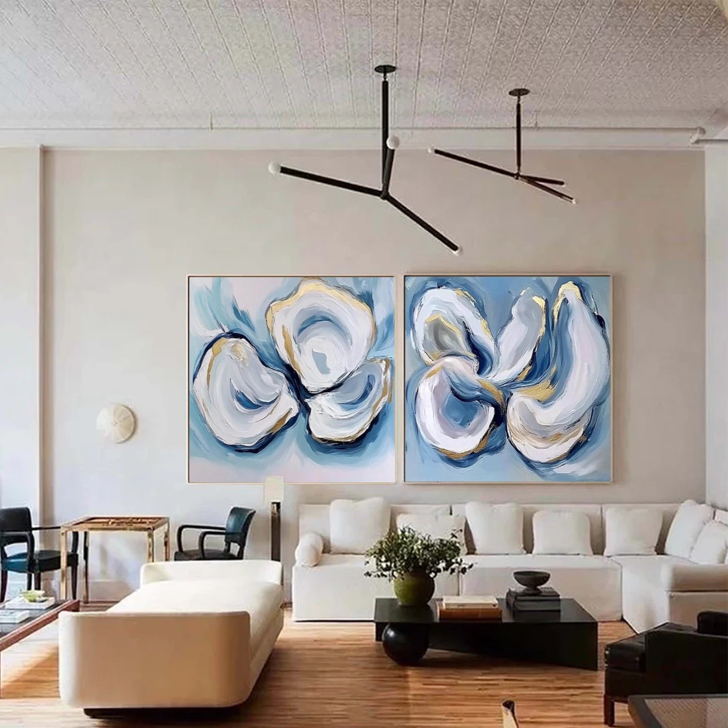 Abstract Wall Art Set of 2 #AW128