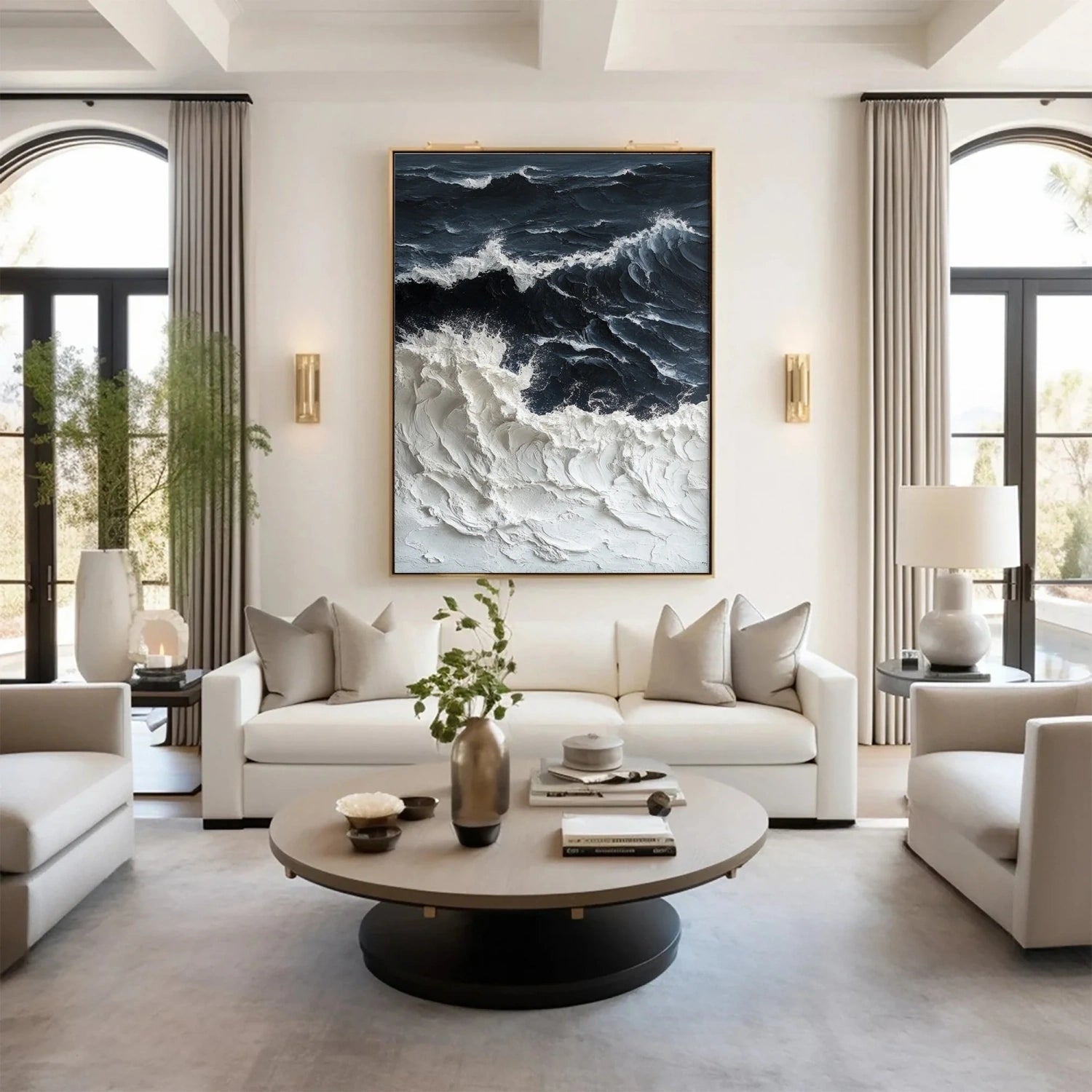 Sky and Ocean Painting #SO167