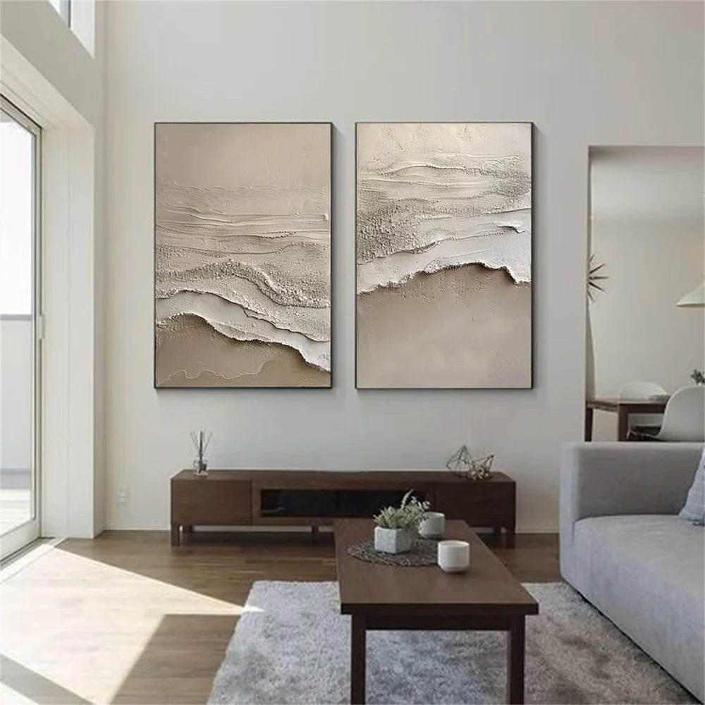 Sky And Ocean Painting Set of 2 #SO161