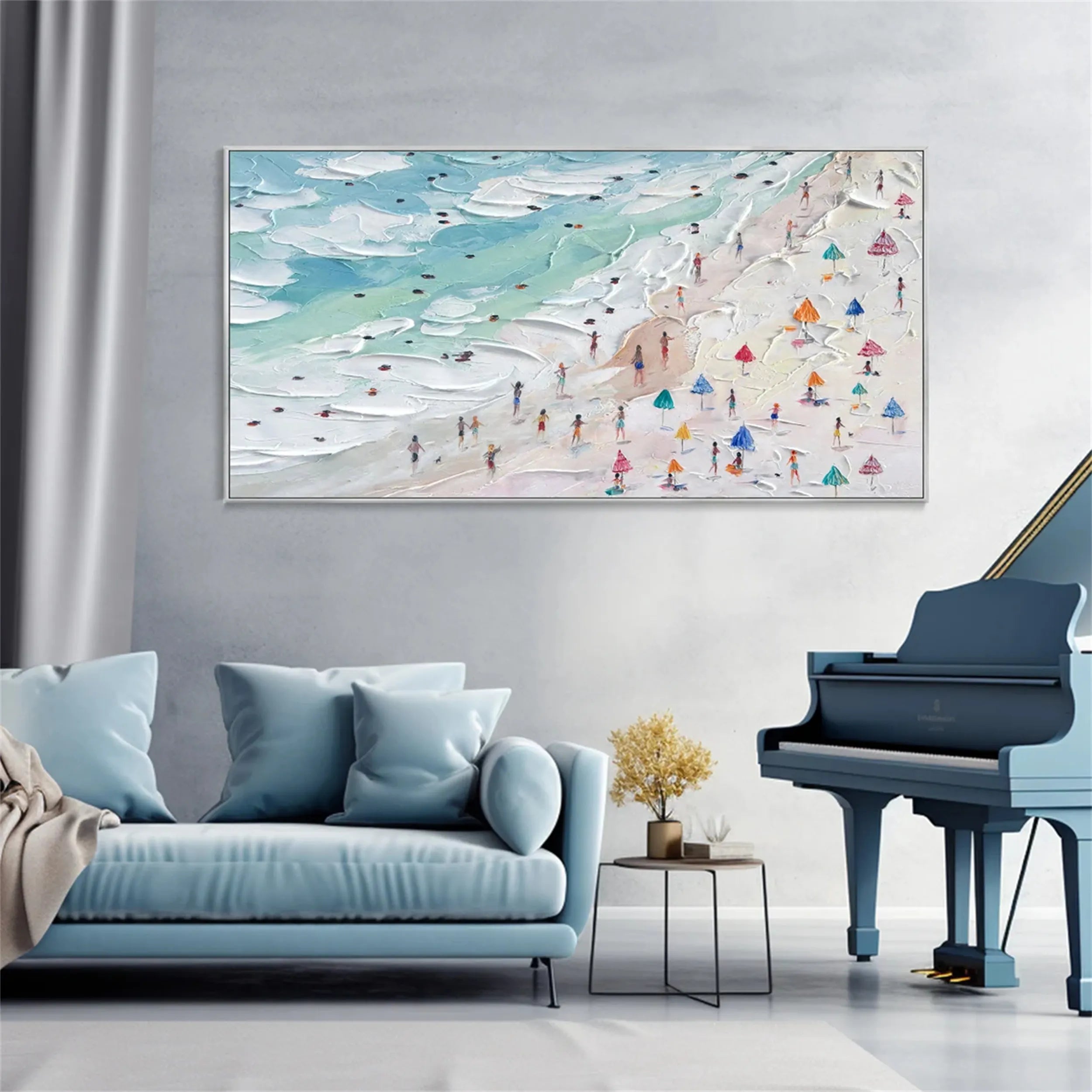 Sky And Ocean Painting #SO137