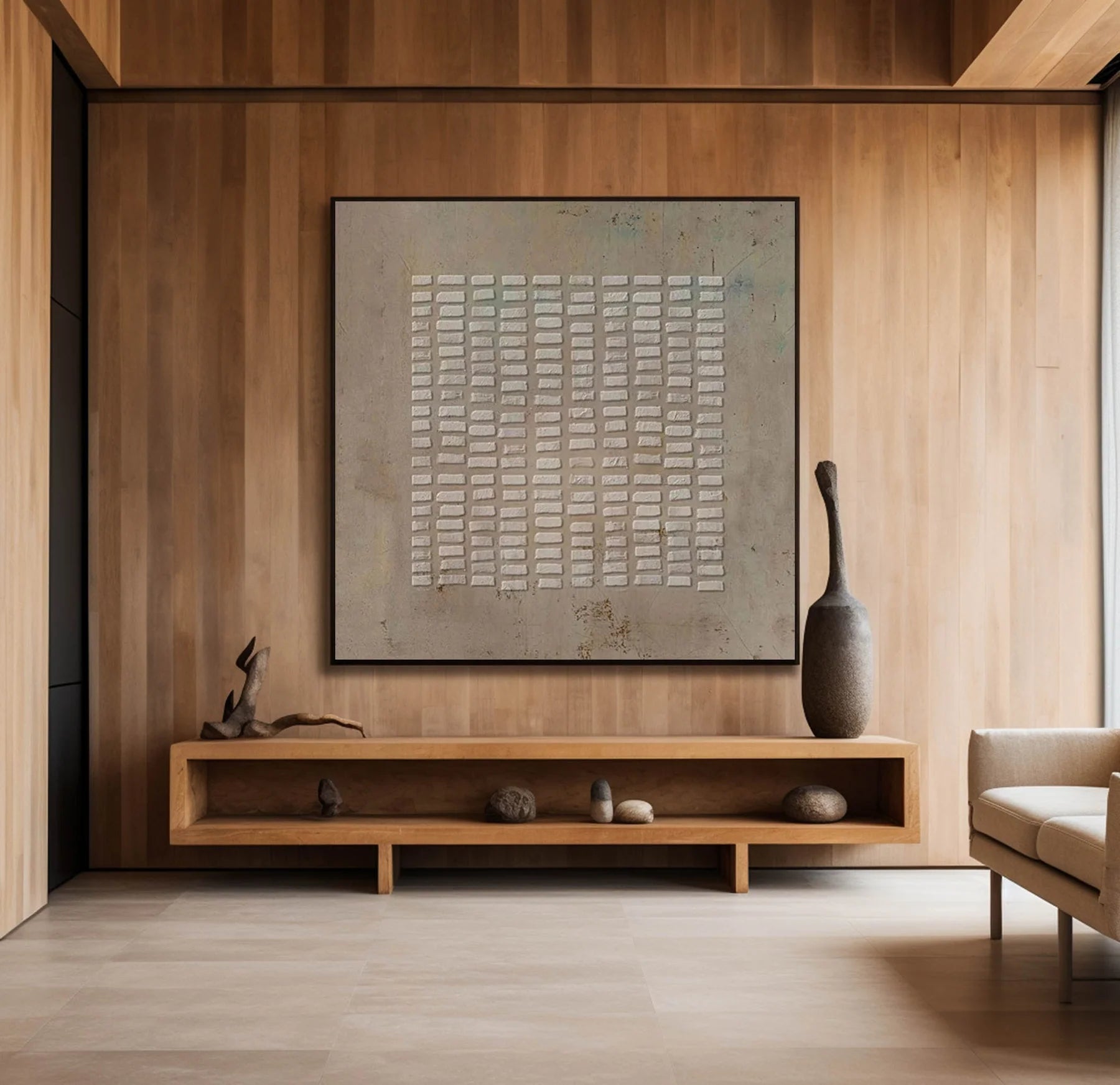 Wabi Sabi Abstract Wall Art #WA014