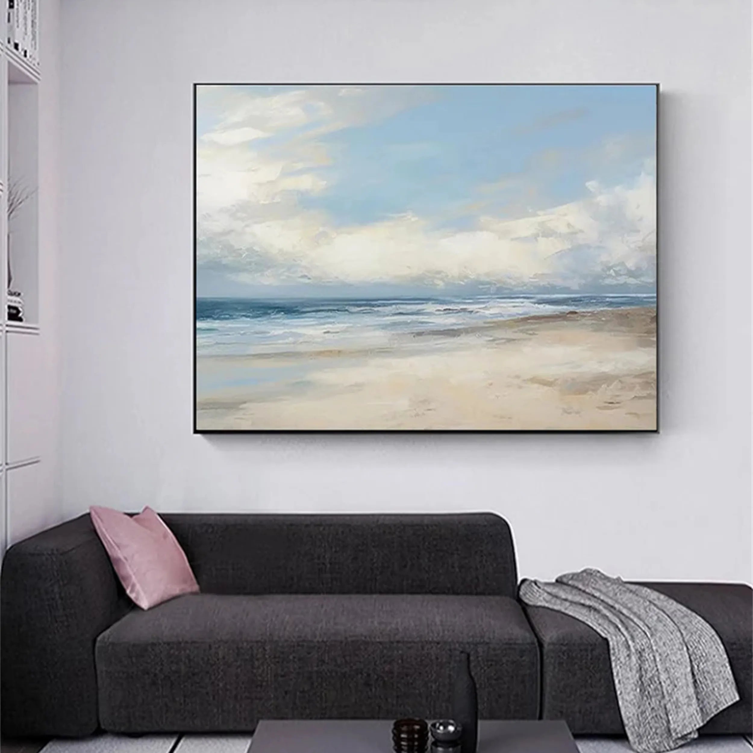 Sky And Ocean Painting #SO093