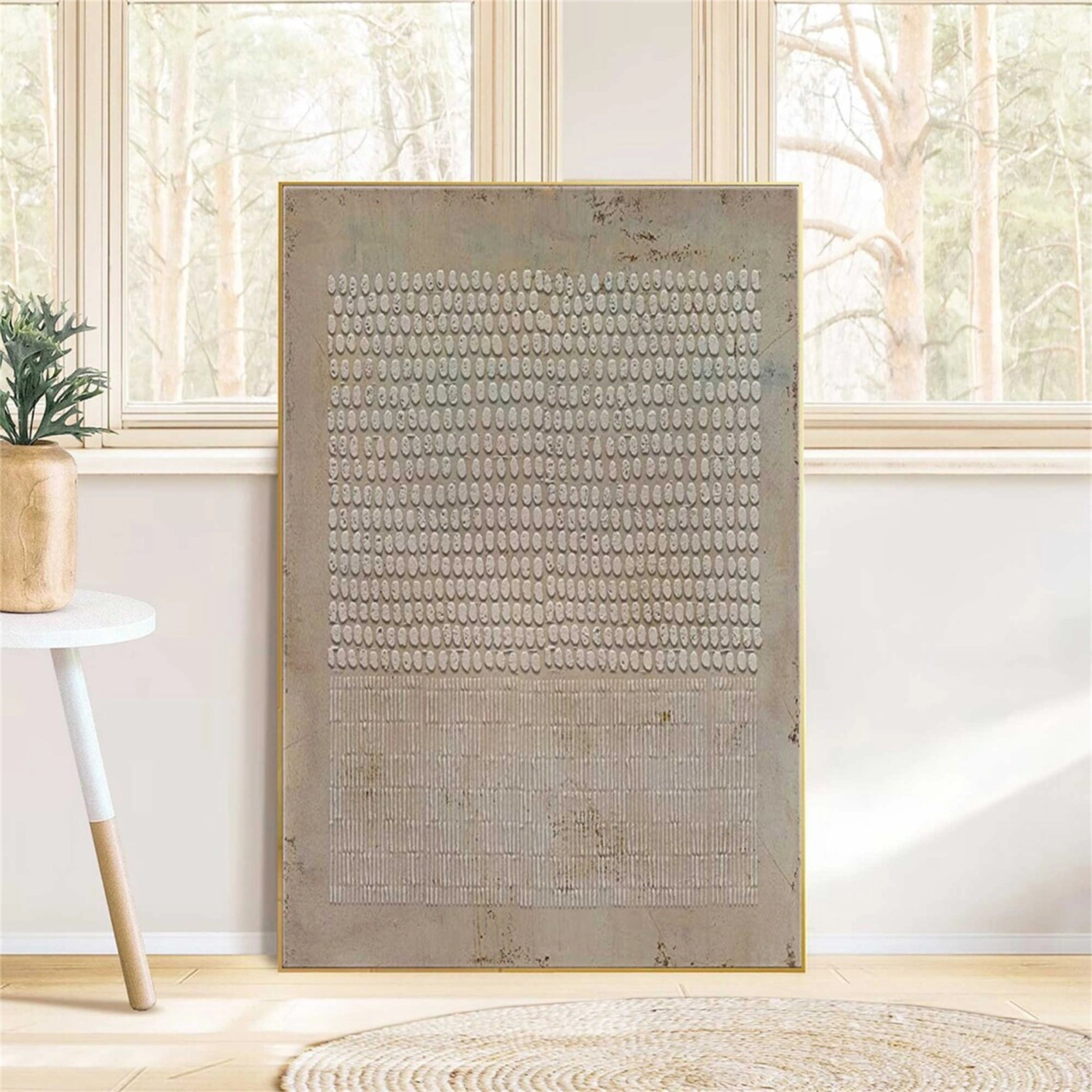 Wabi Sabi Abstract Wall Art #WA128