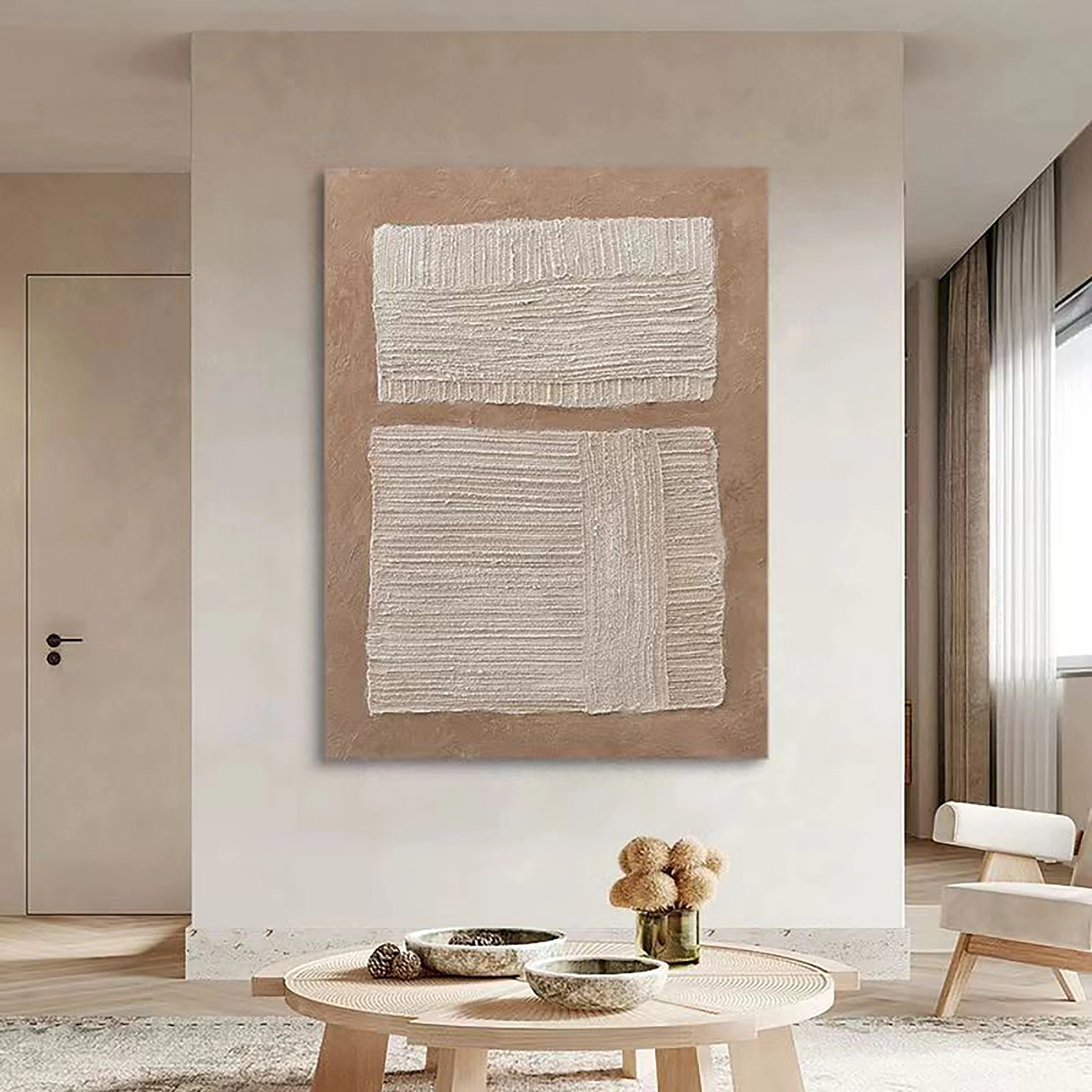 Wabi Sabi Abstract Wall Art #WA081