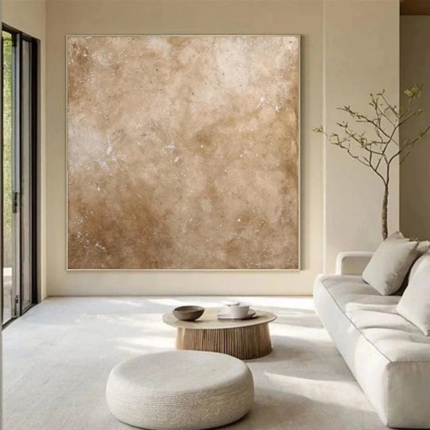 Wabi Sabi Abstract Canvas Art #WA228