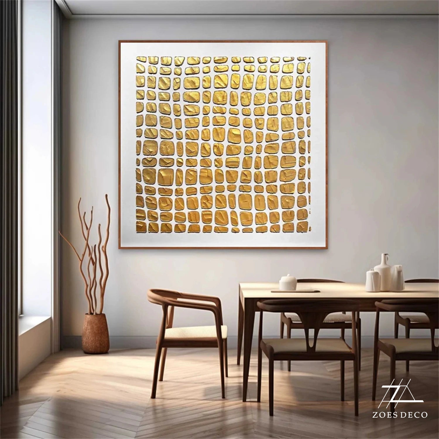Wabi Sabi Abstract Wall Art #WA158