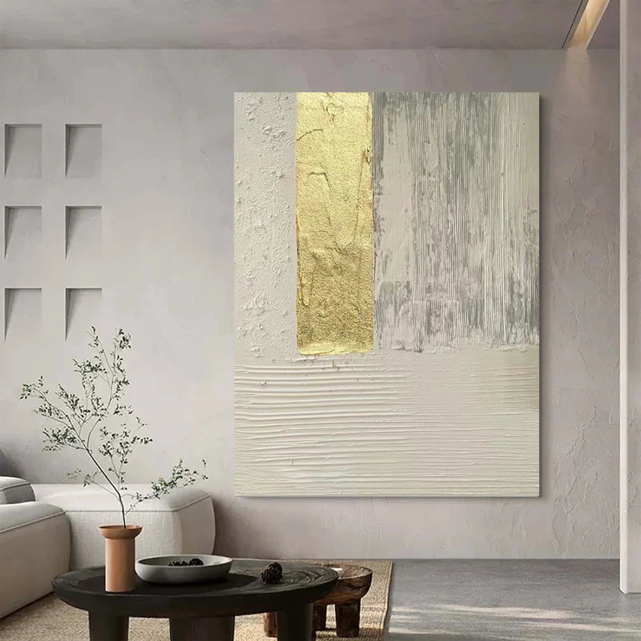 Wabi Sabi Abstract Wall Art #WA072