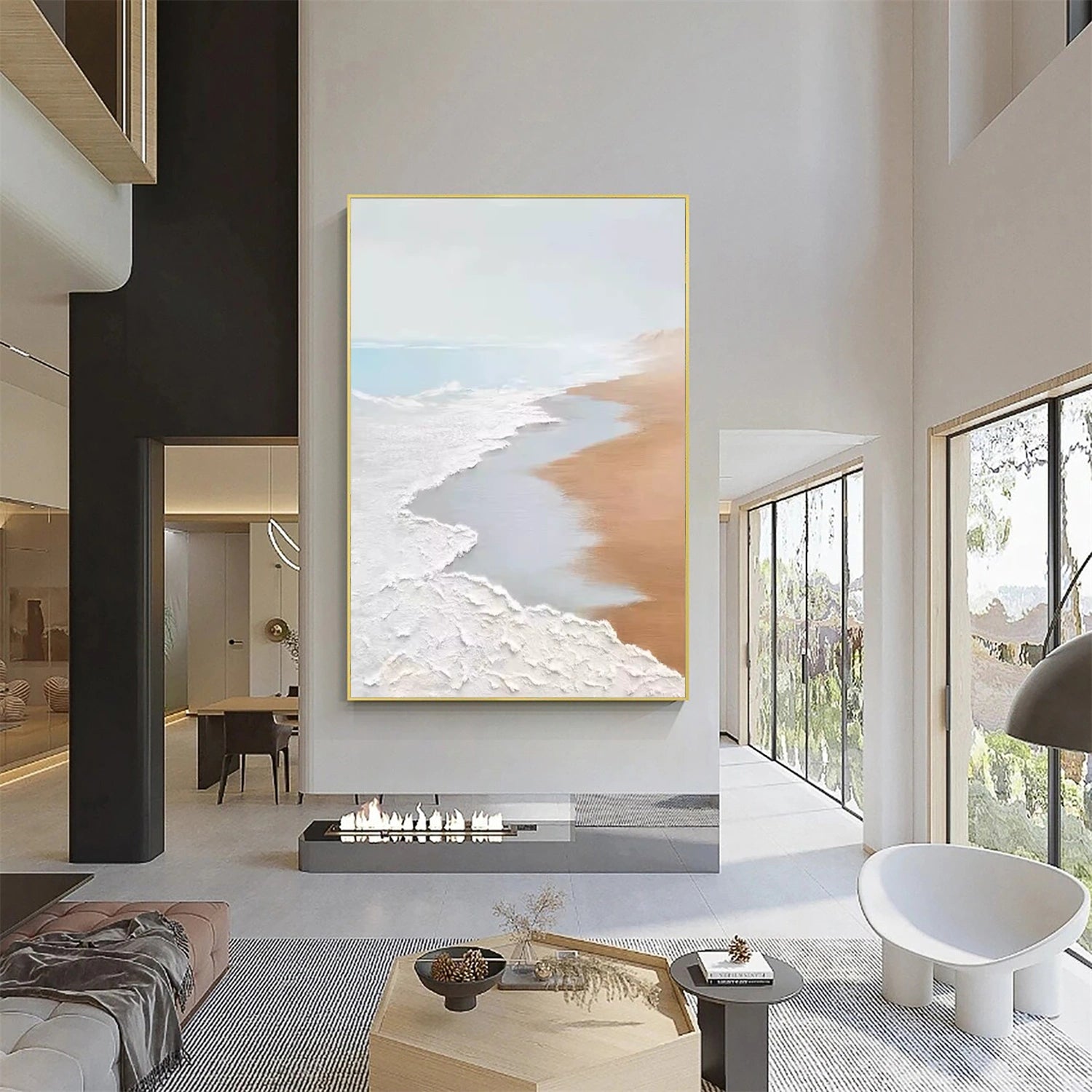 Sky and Ocean Painting #SO213