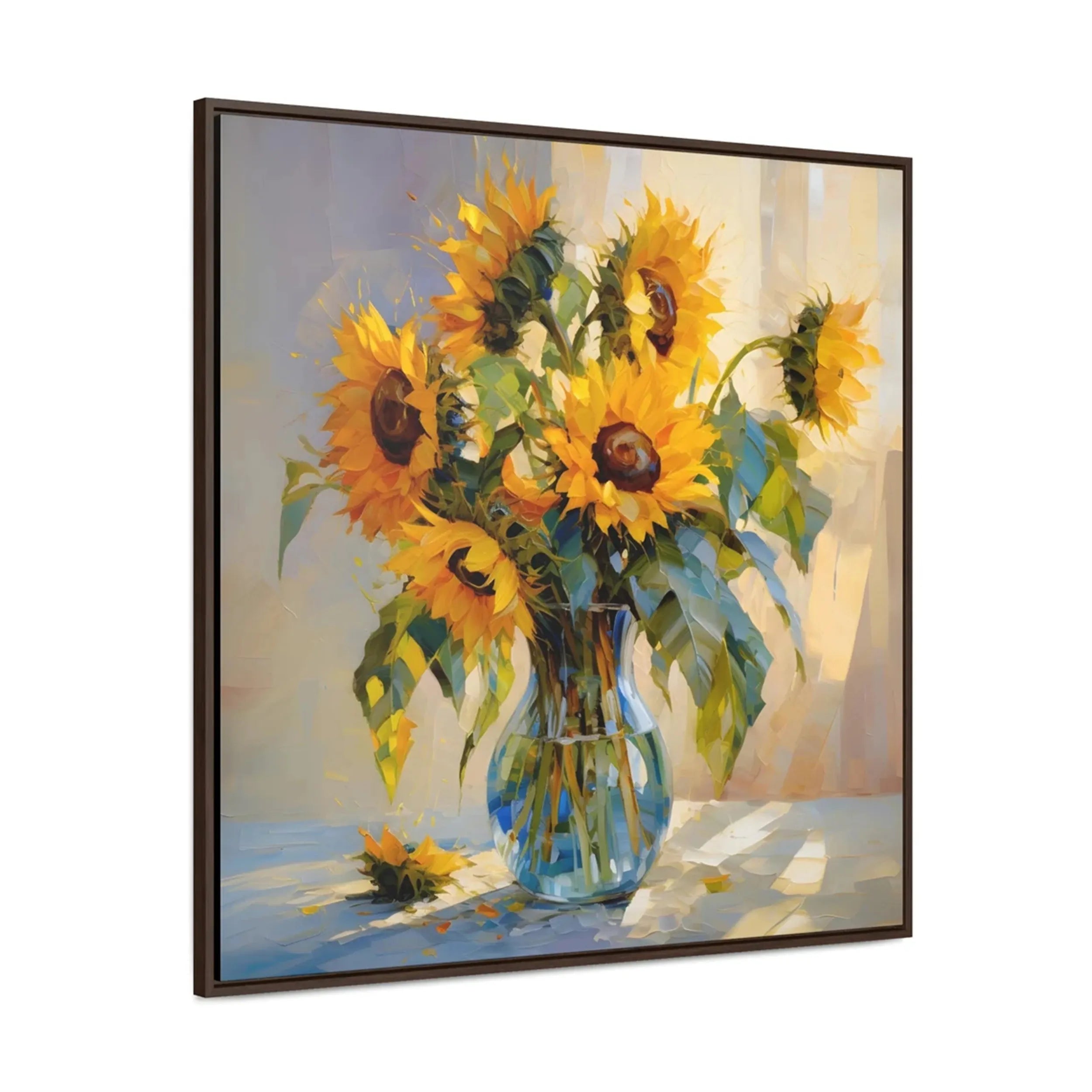 Colorful Tree And Flower Painting #TF062