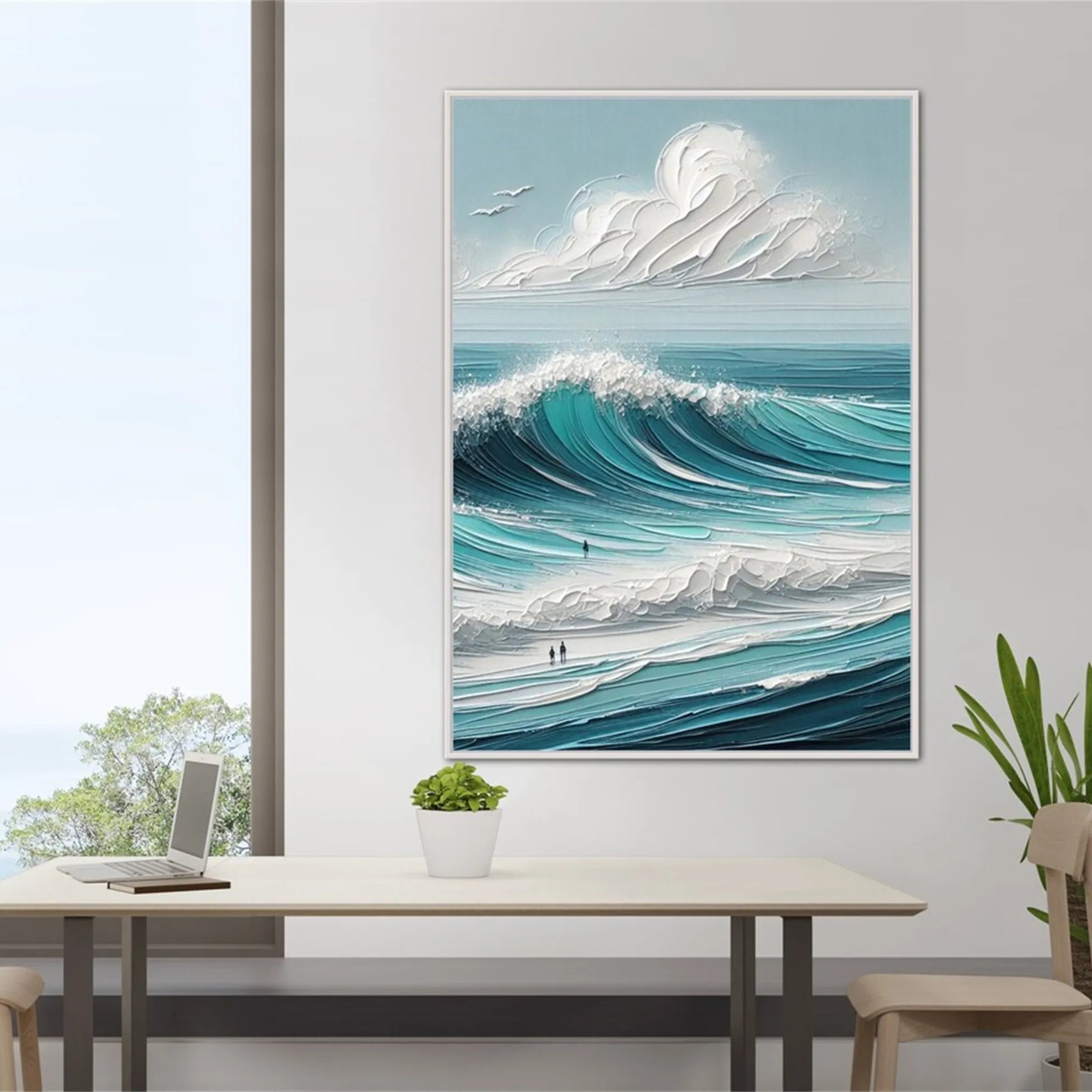 Sky and Ocean painting #SO084