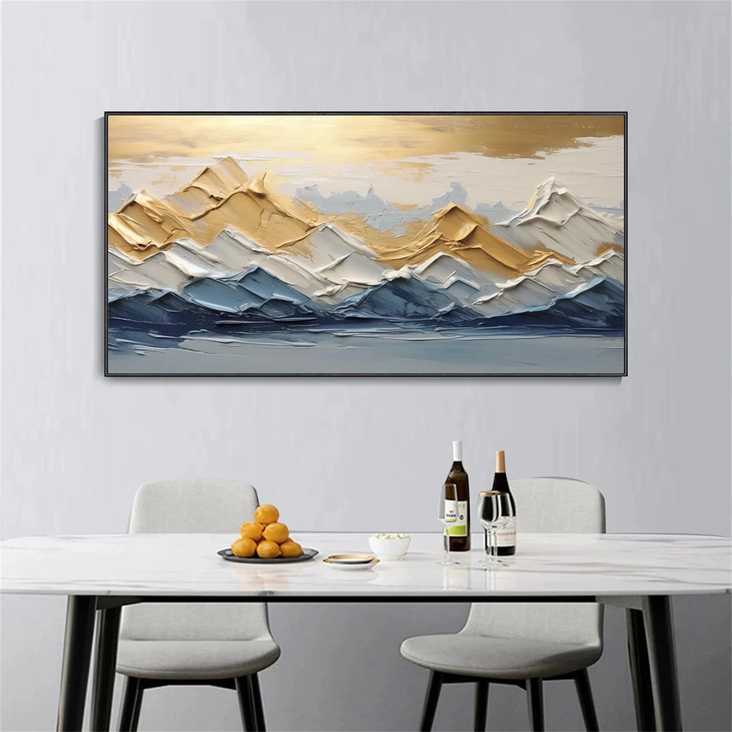 White Textured Minimalist Wall Art #WT137