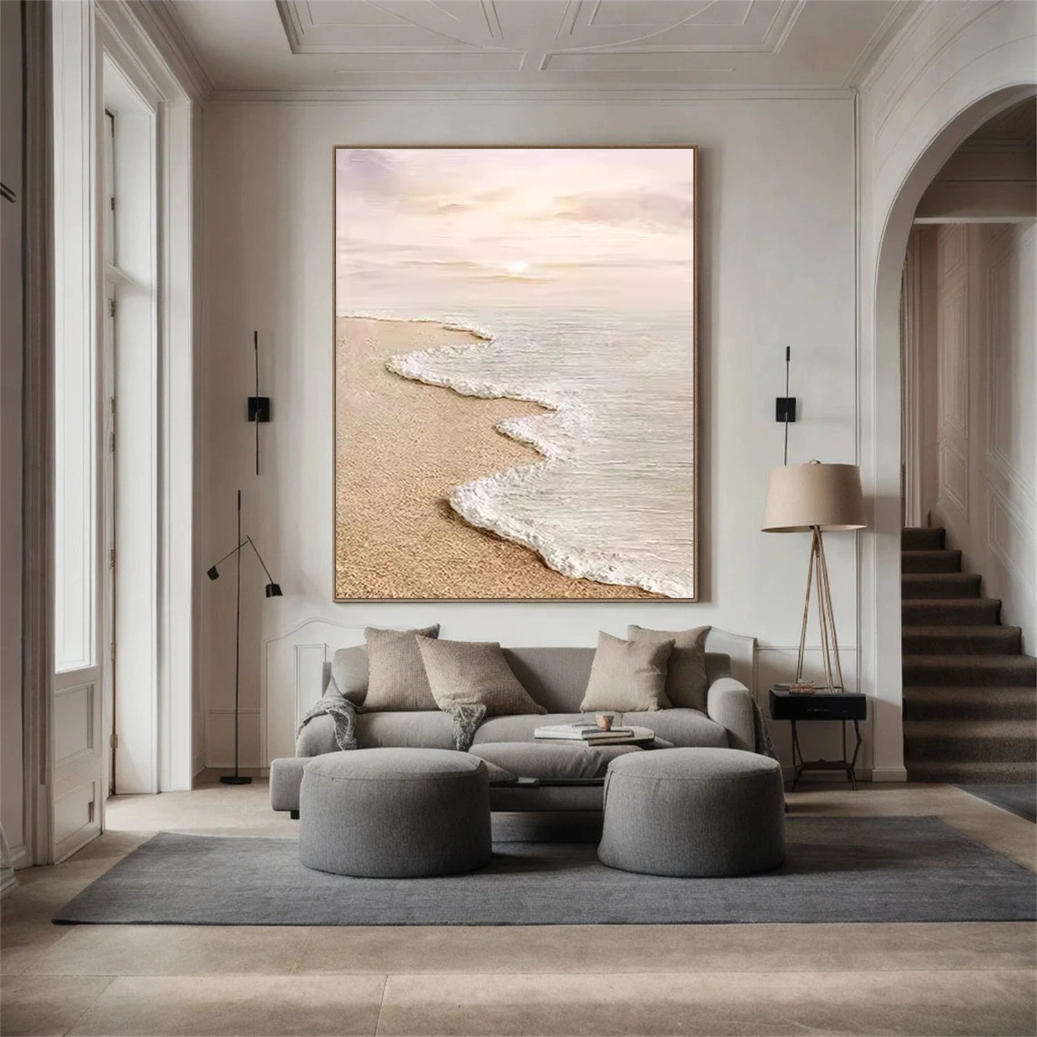 Sky and Ocean Painting #SO207