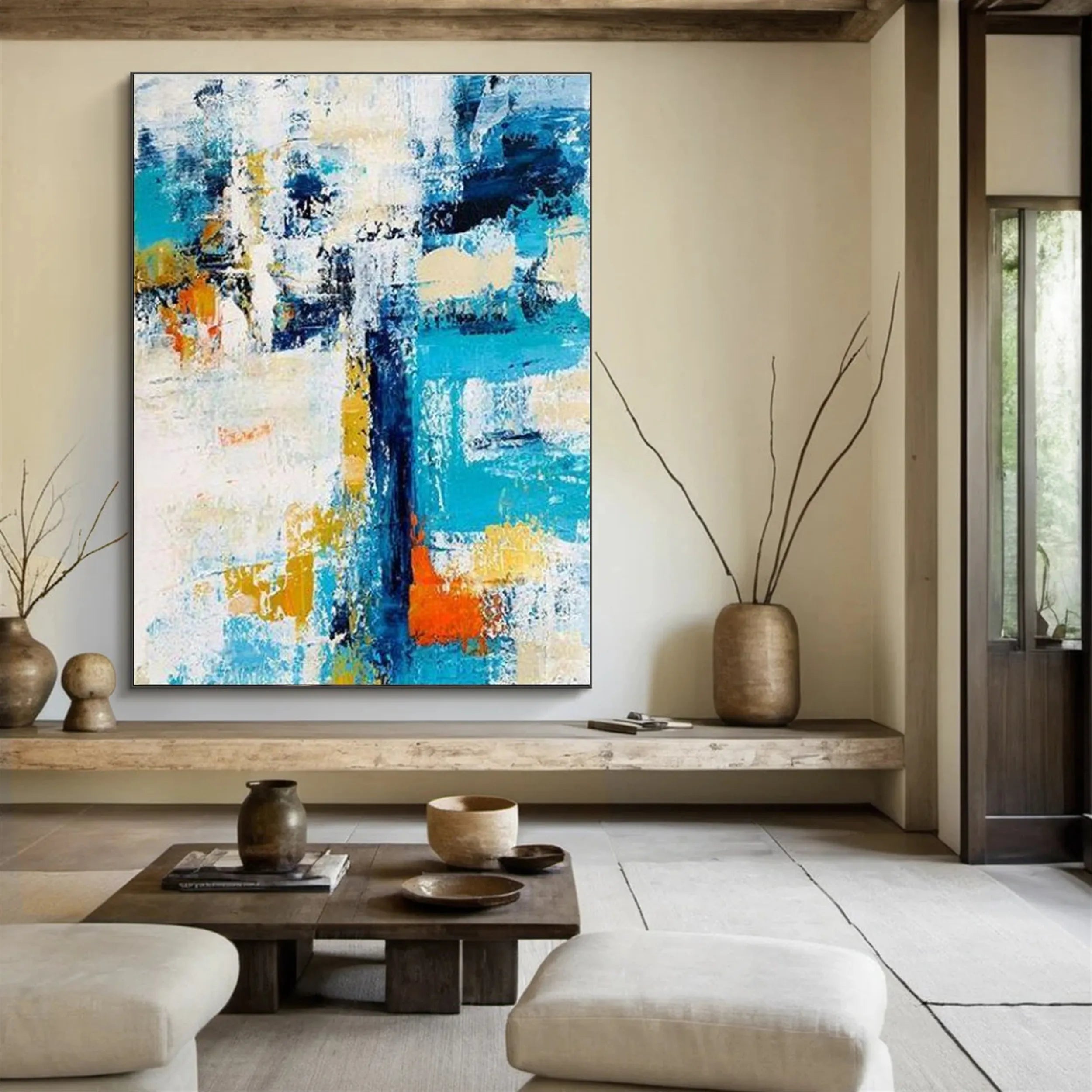 Abstract Texture Wall Art #AW019