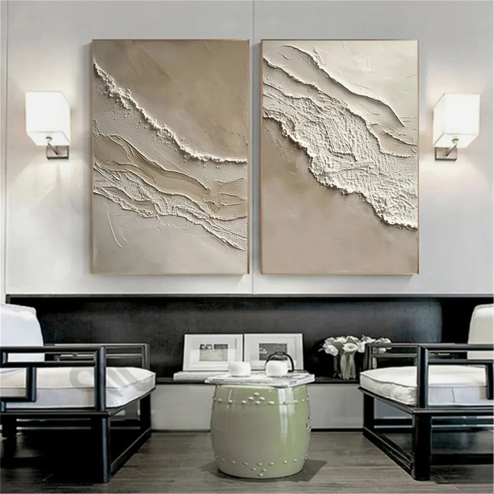 Sky And Ocean Painting Set of 2 #SO159
