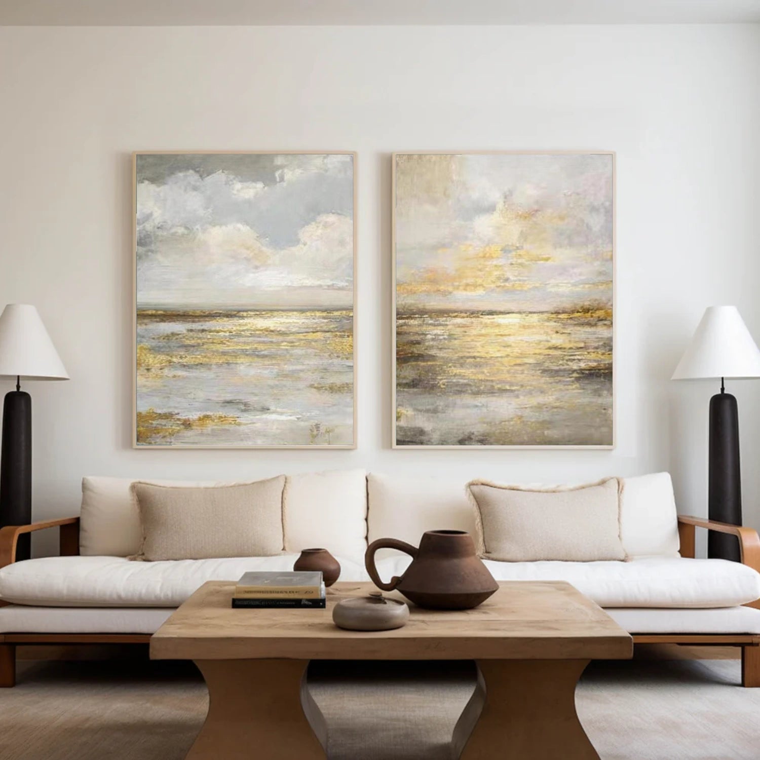 Abstract Wall Art Set of 2 #AW217