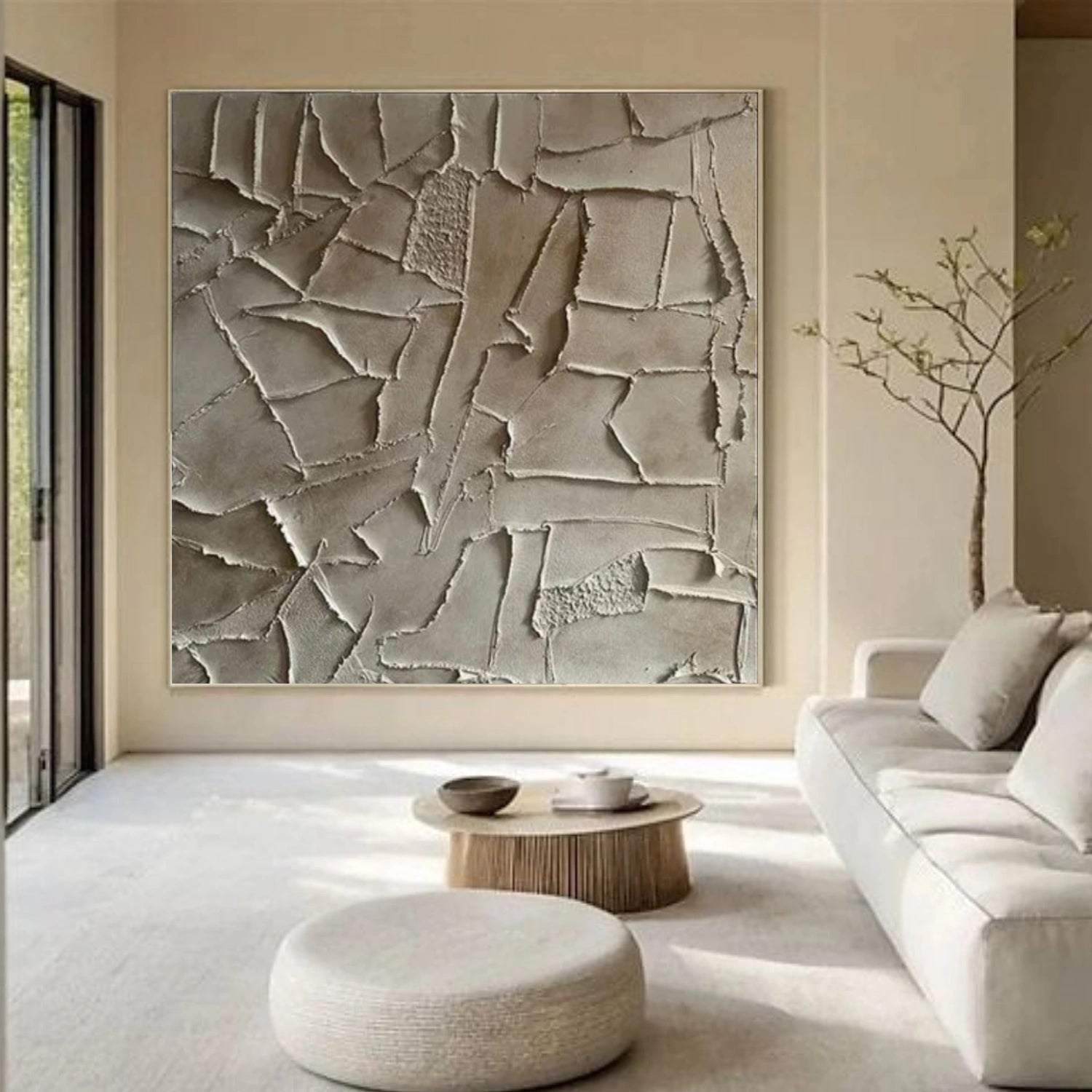 Abstract Textured Wall Art #AW213