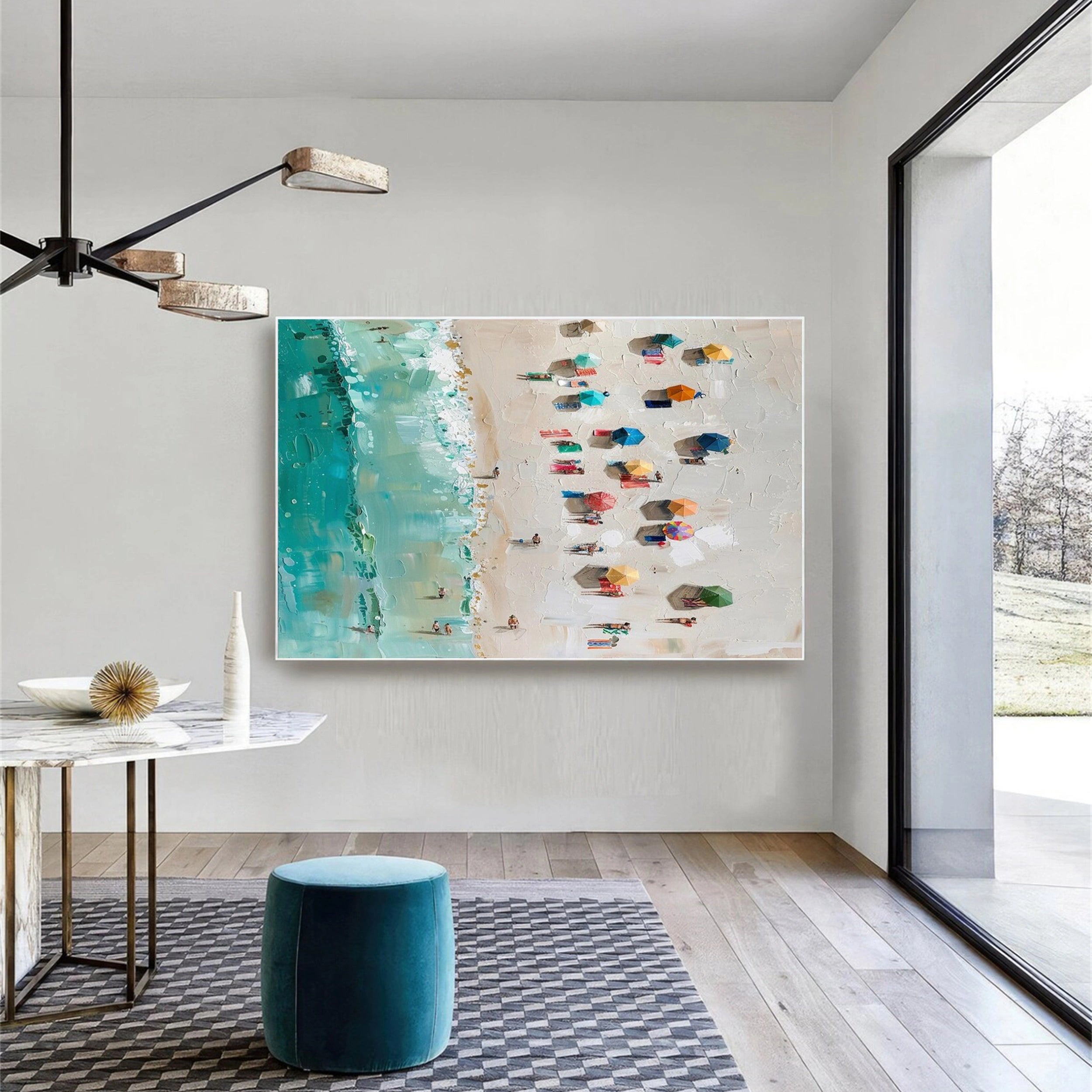 Sky And Ocean Painting #SO055