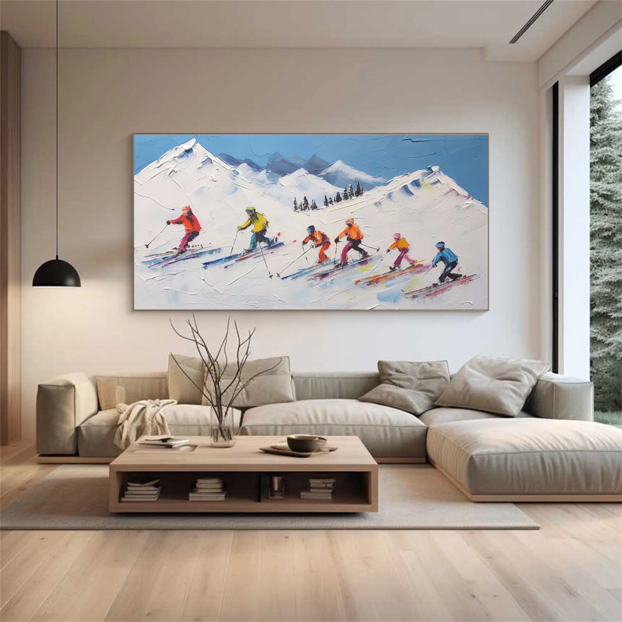 White Textured Minimalist Wall Art #WT163
