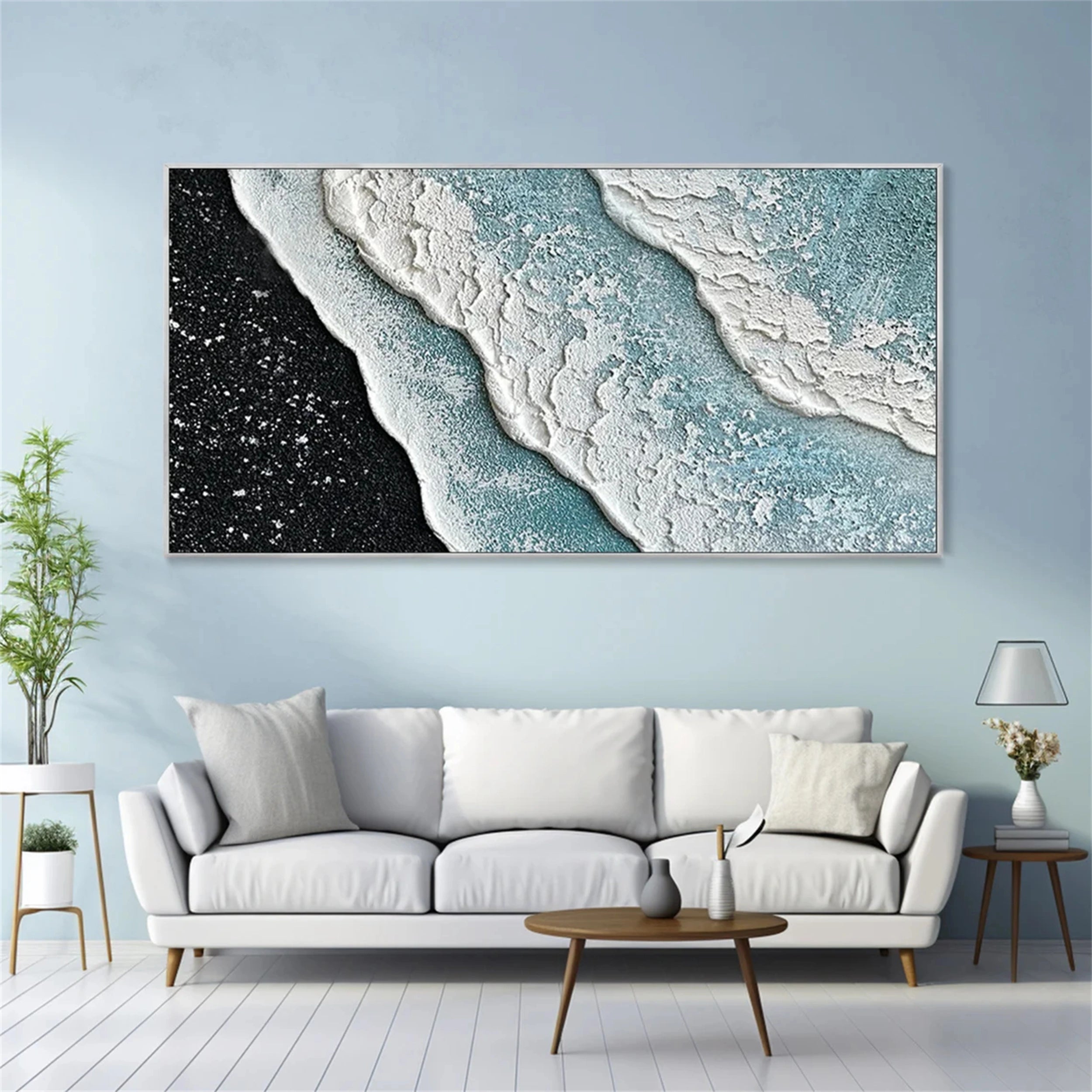 Sky And Ocean Painting #SO013