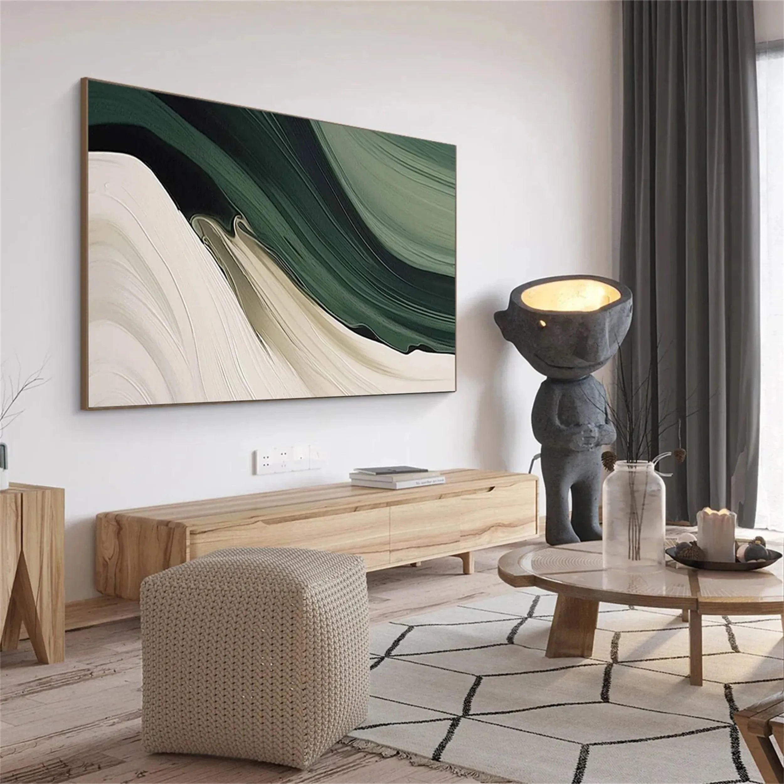 Sky And Ocean Painting #SO101