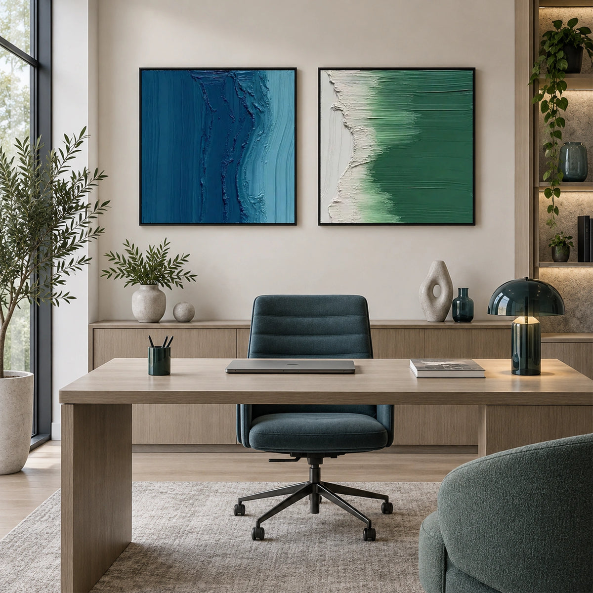 Minimalist Wall Art Set of 2 #WT271