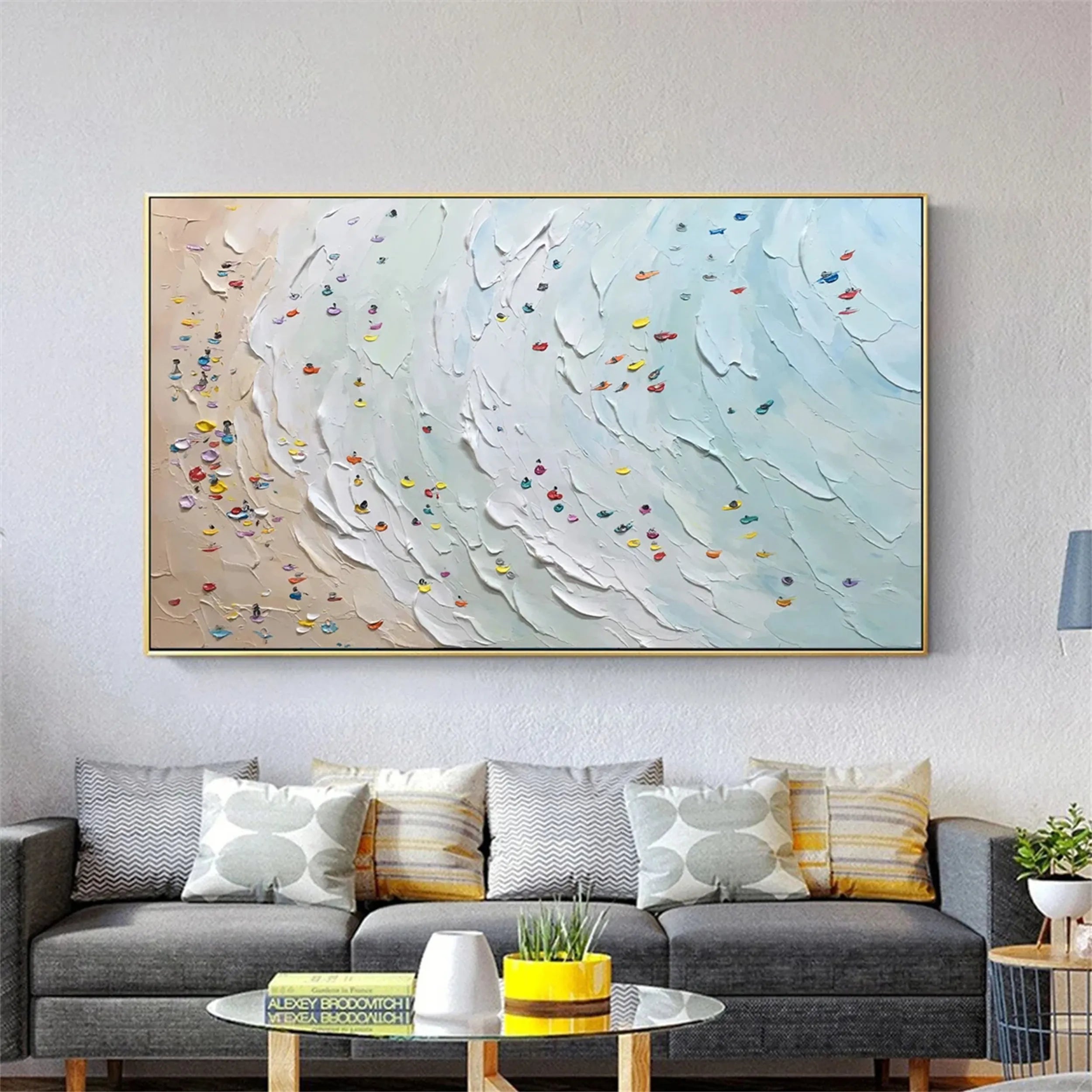 Sky And Ocean Painting #SO126