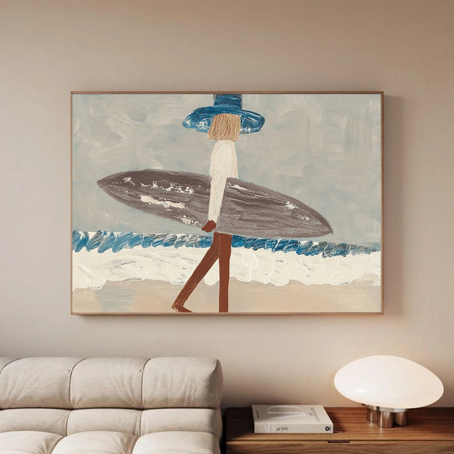 Abstract Portrait Wall Art #WP034