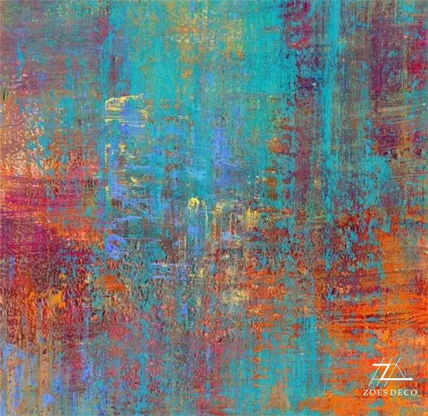 Abstract Texture Wall Art #AW042