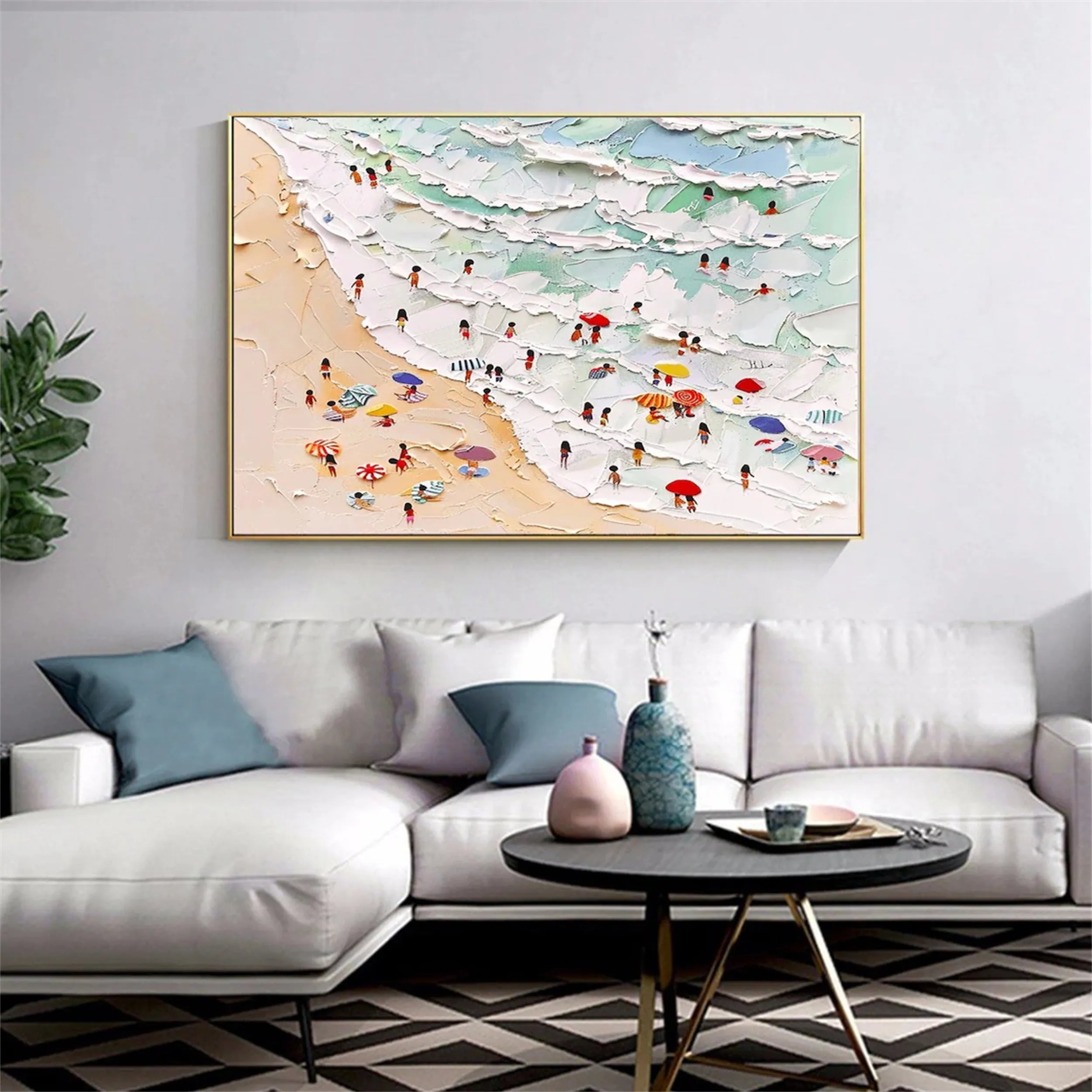 Sky And Ocean Painting #SO154