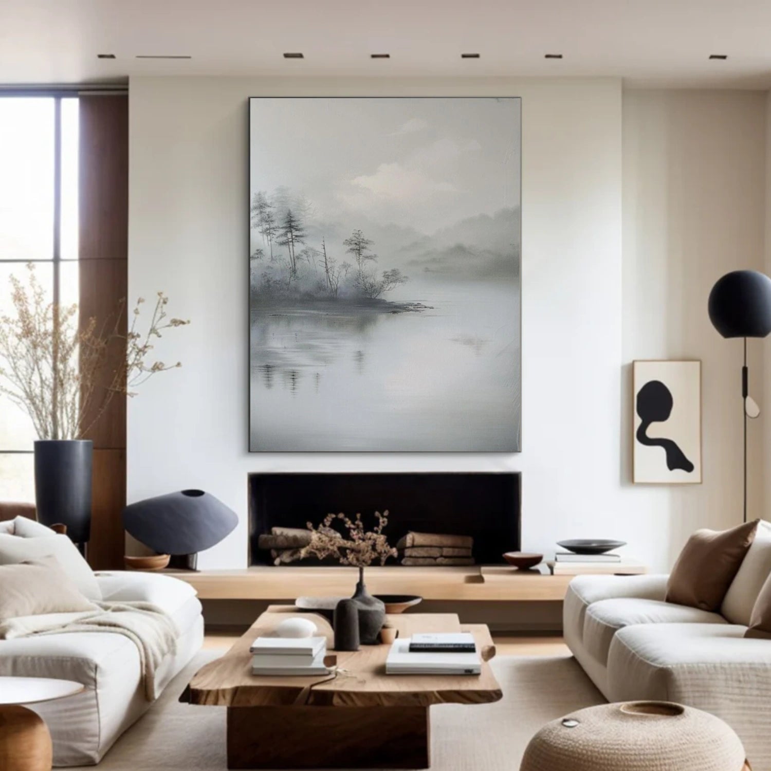 Tree And Flower Abstract Wall Art #TF152