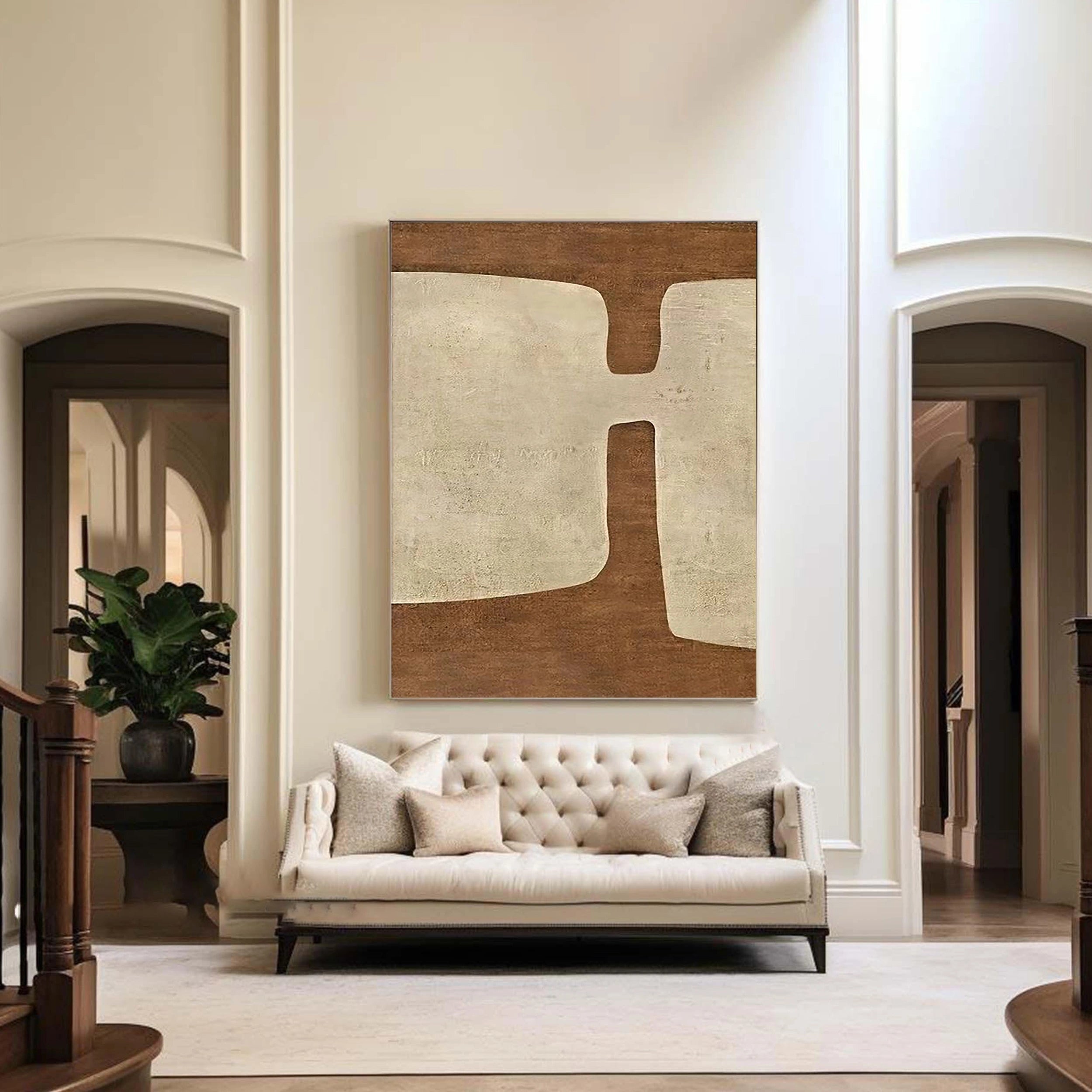 Wabi Sabi Abstract Wall Art #WA061