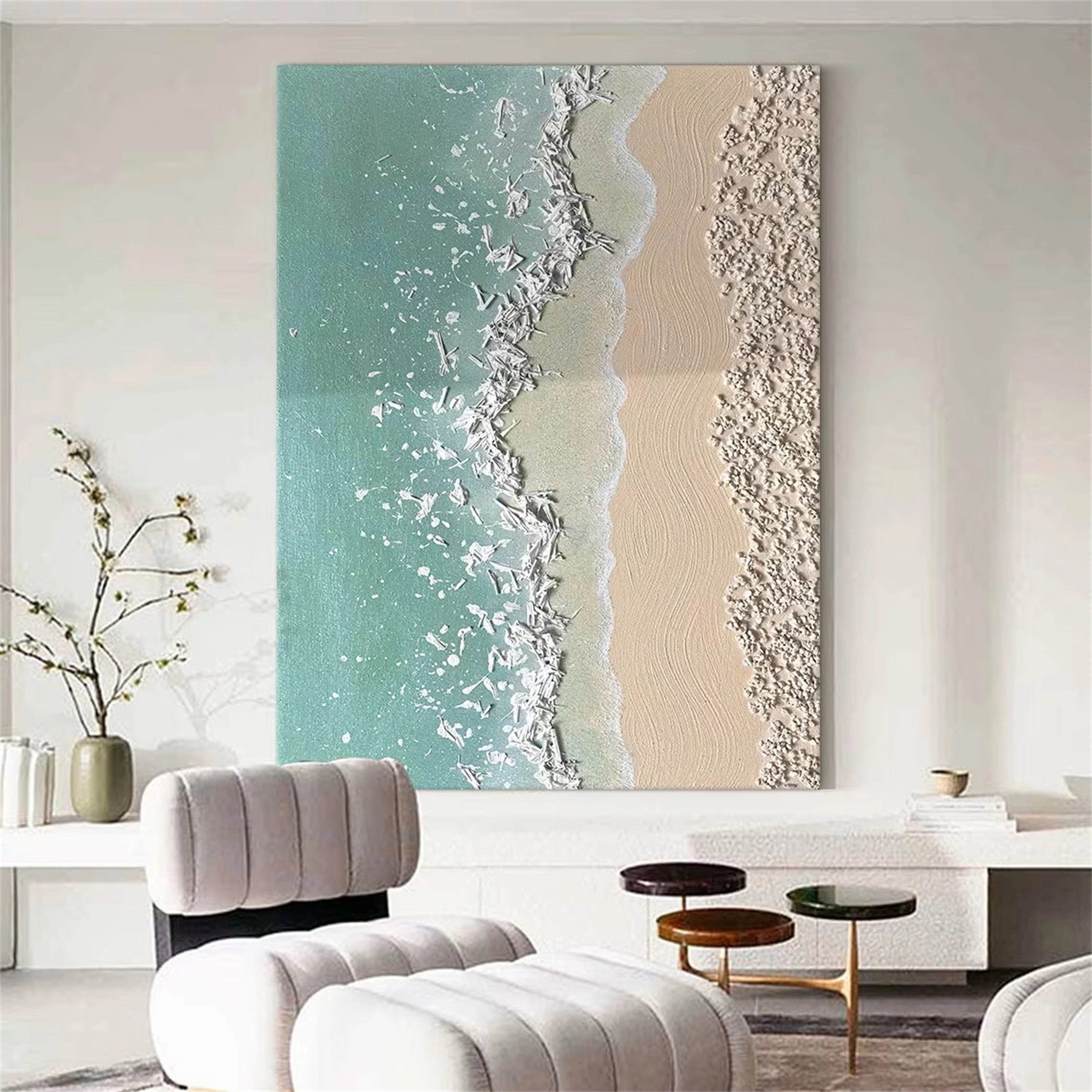 Sky And Ocean Painting #SO003