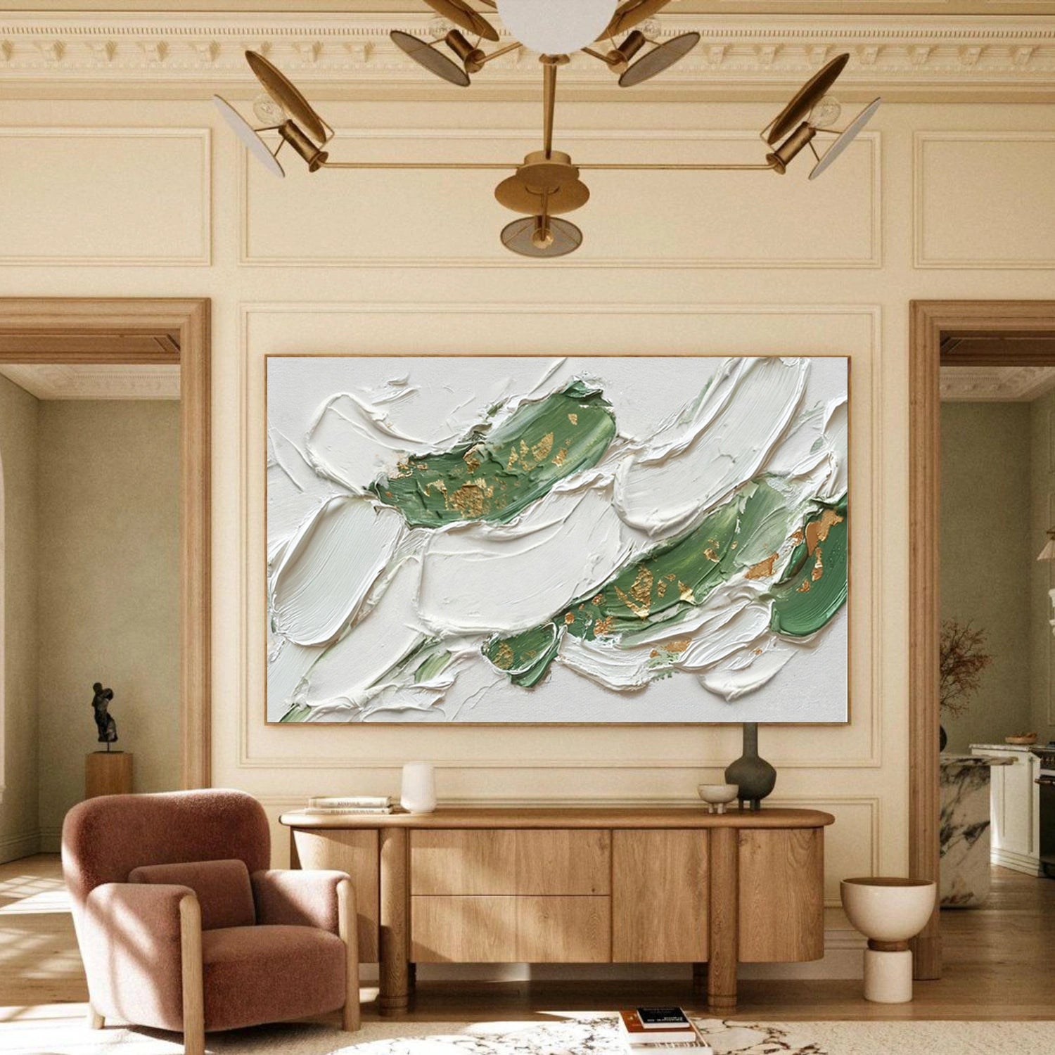 Abstract Textured Wall Art #AW212