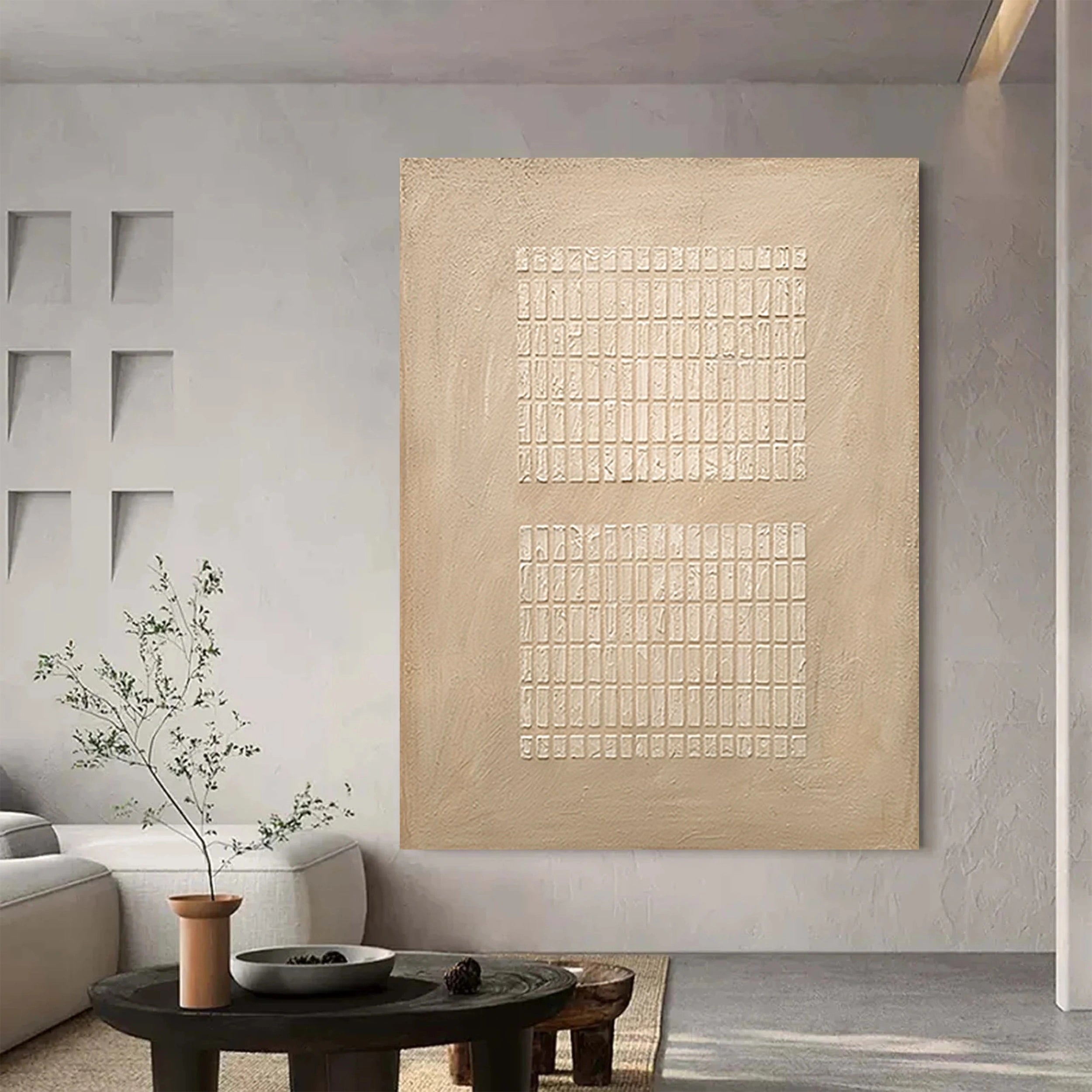 Wabi Sabi Abstract Wall Art #WA077
