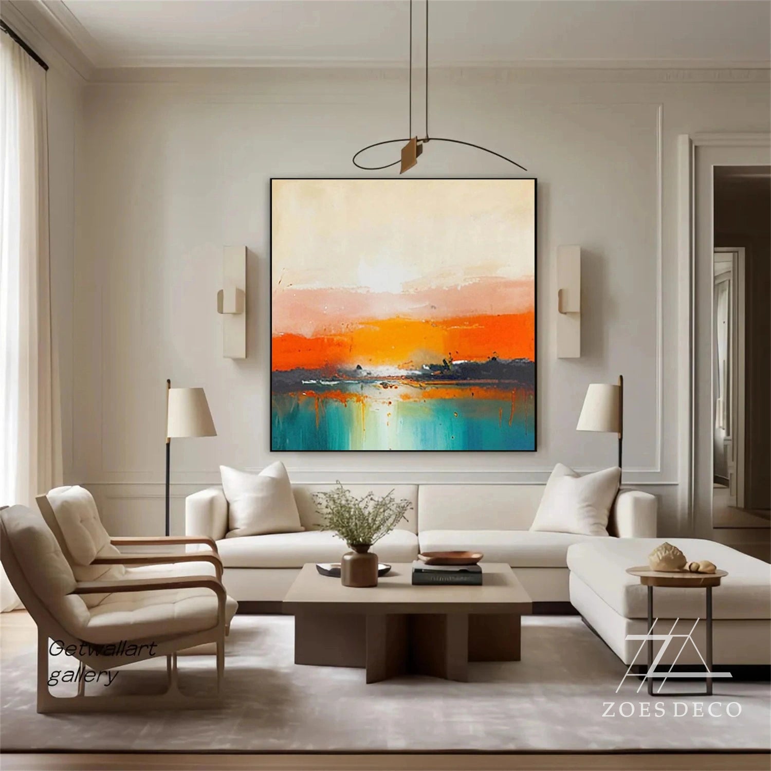 Abstract Texture Wall Art #AW045