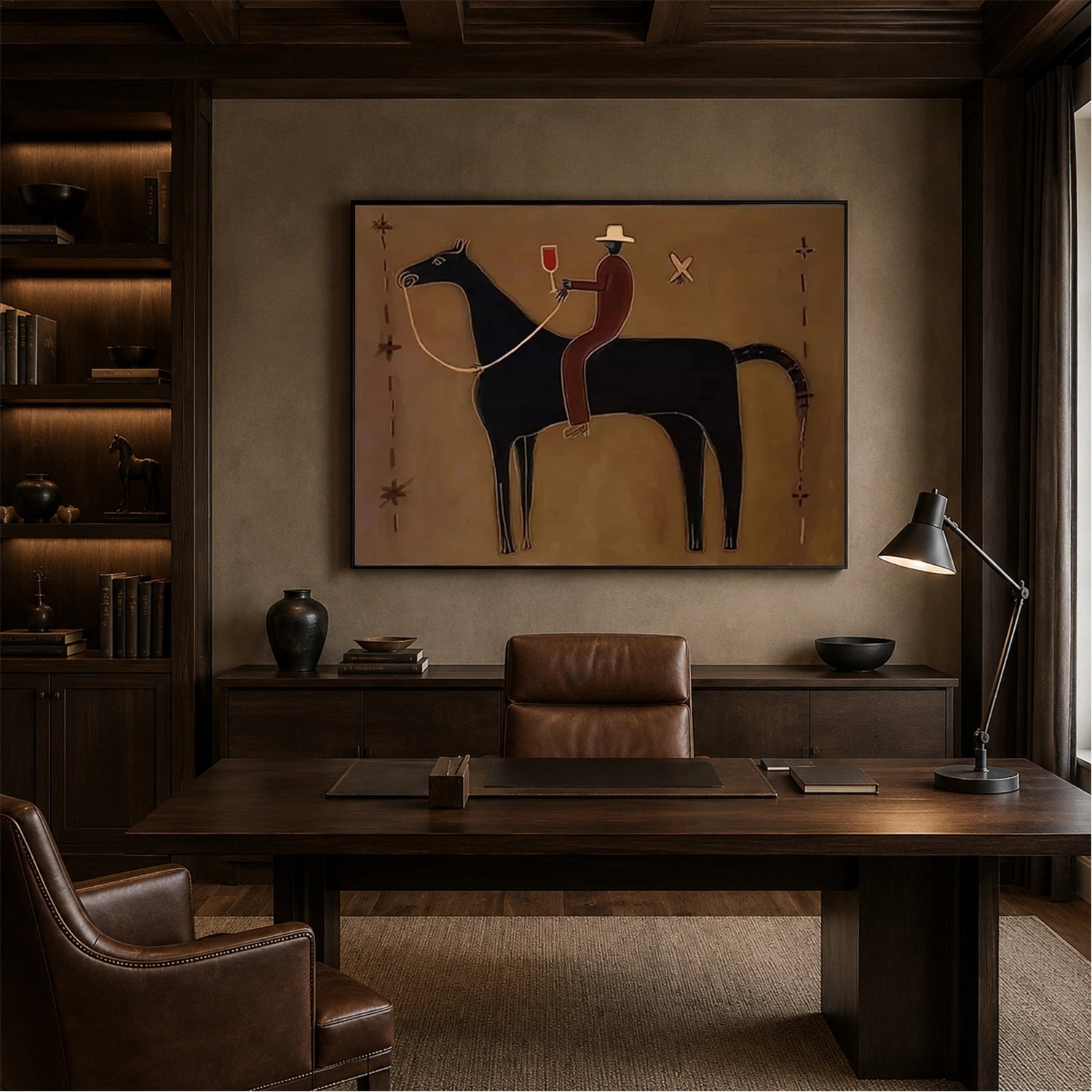Western Cowboy Art #VA064