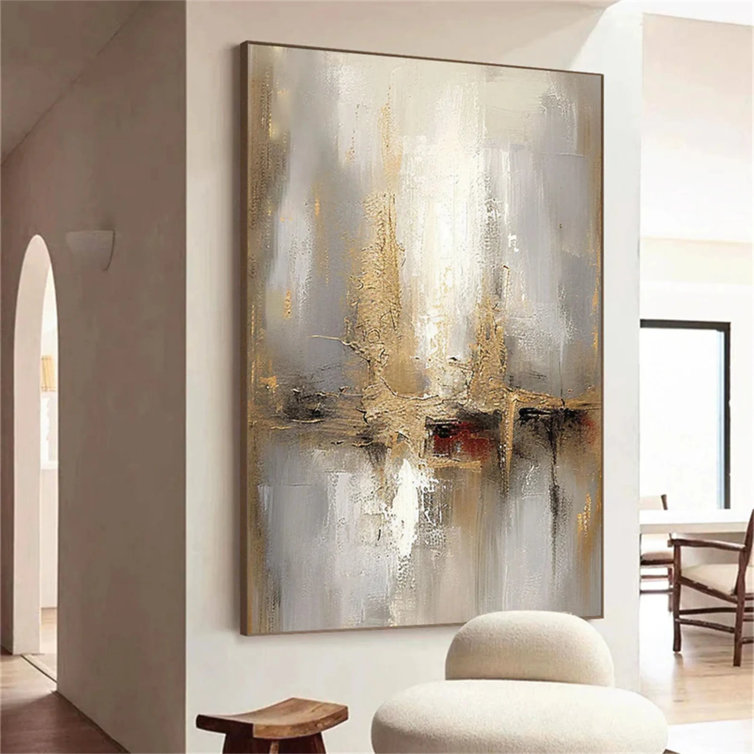 Abstract Texture Wall Art #AW010