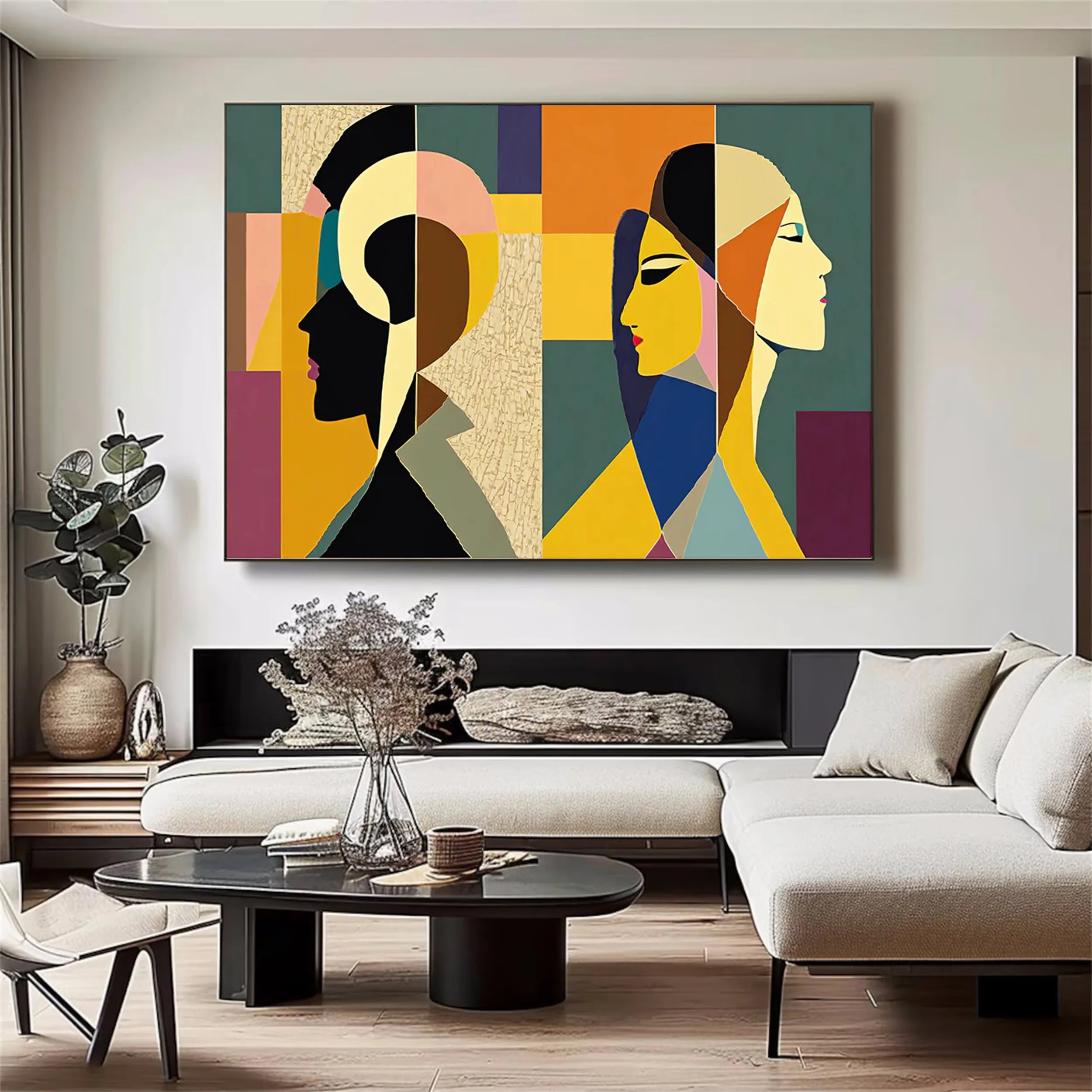 Abstract Texture Wall Art #AW003