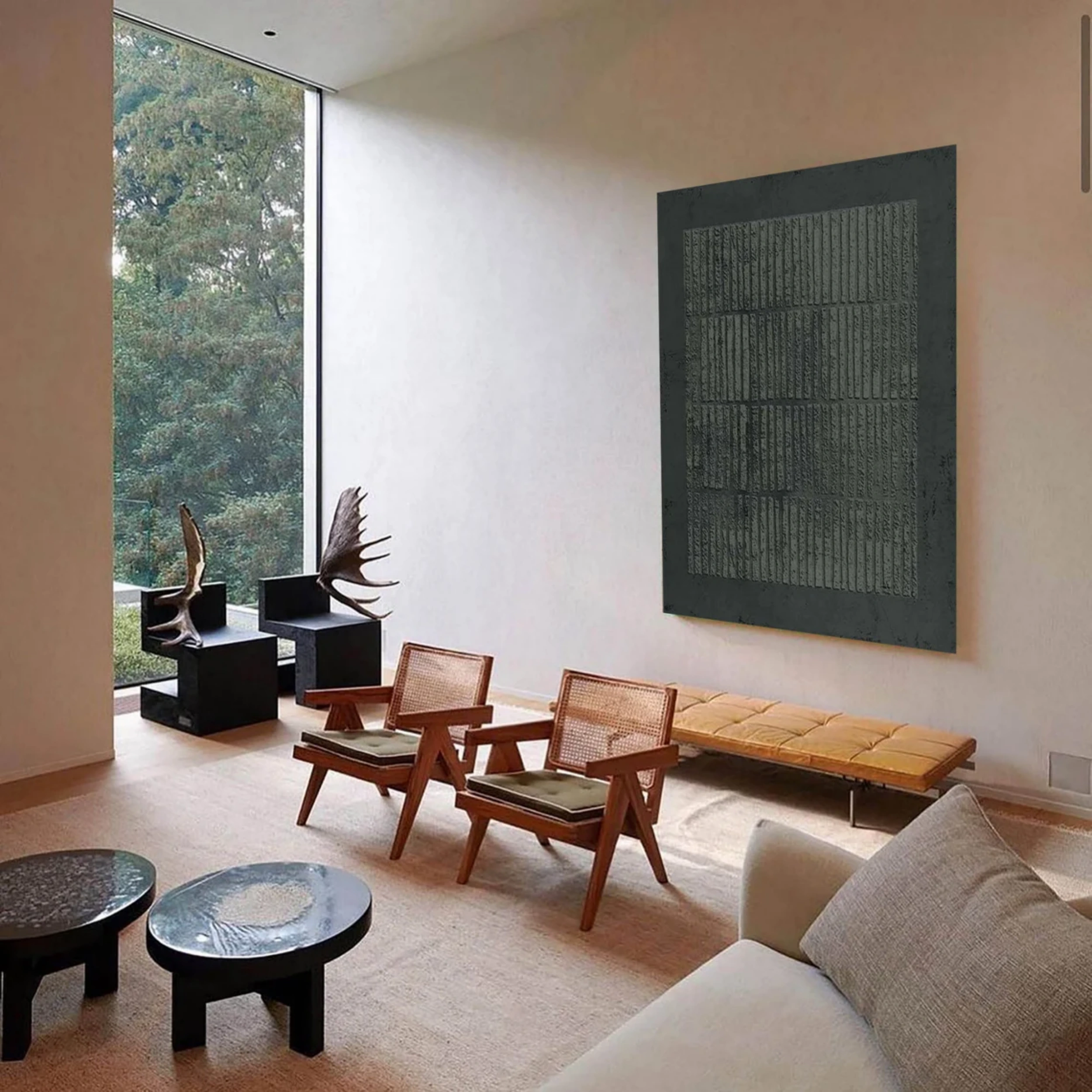 Wabi Sabi Abstract Wall Art #WA109