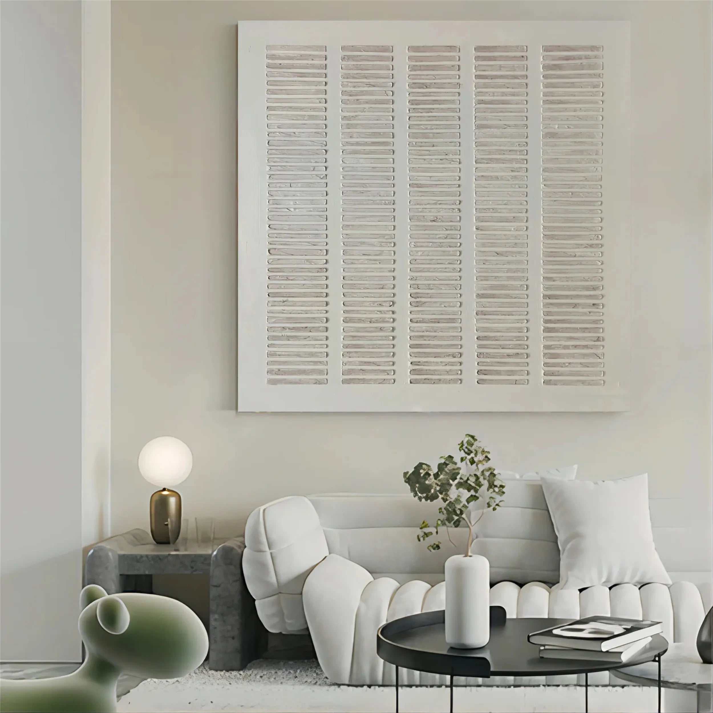 Wabi Sabi Abstract Wall Art #WA146
