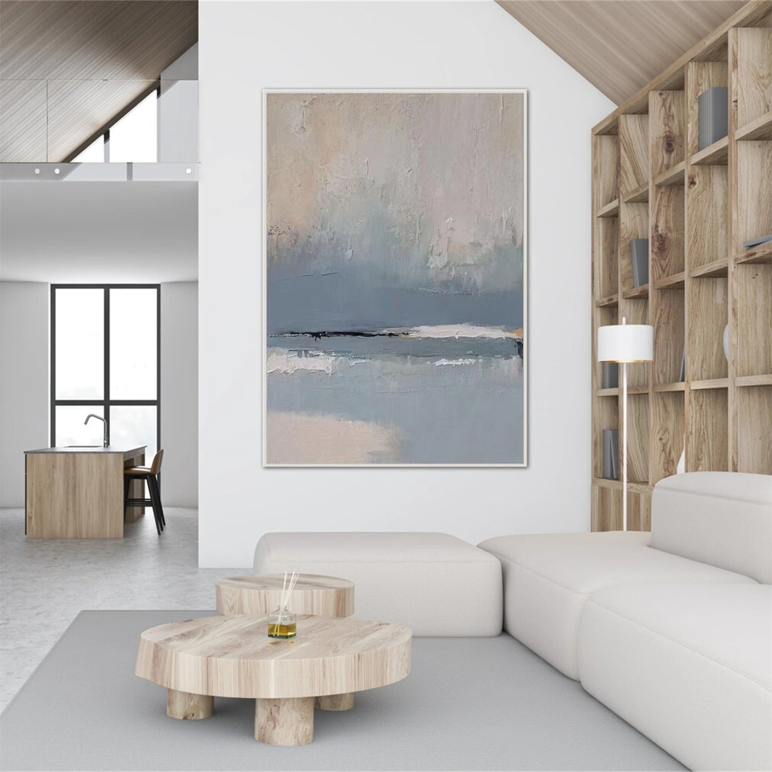 Abstract Textured Wall Art #AW186