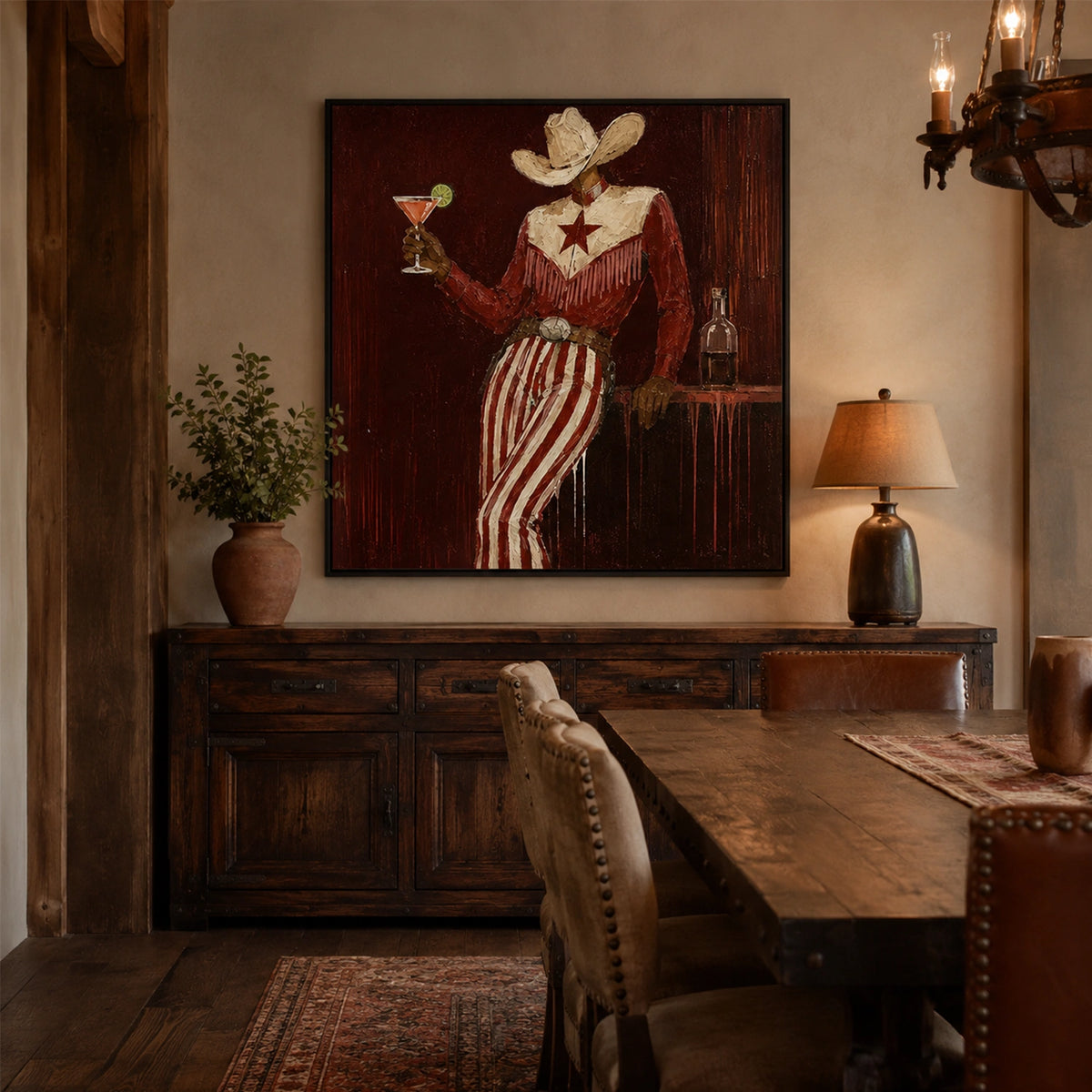 Western Cowboy Art #VA065