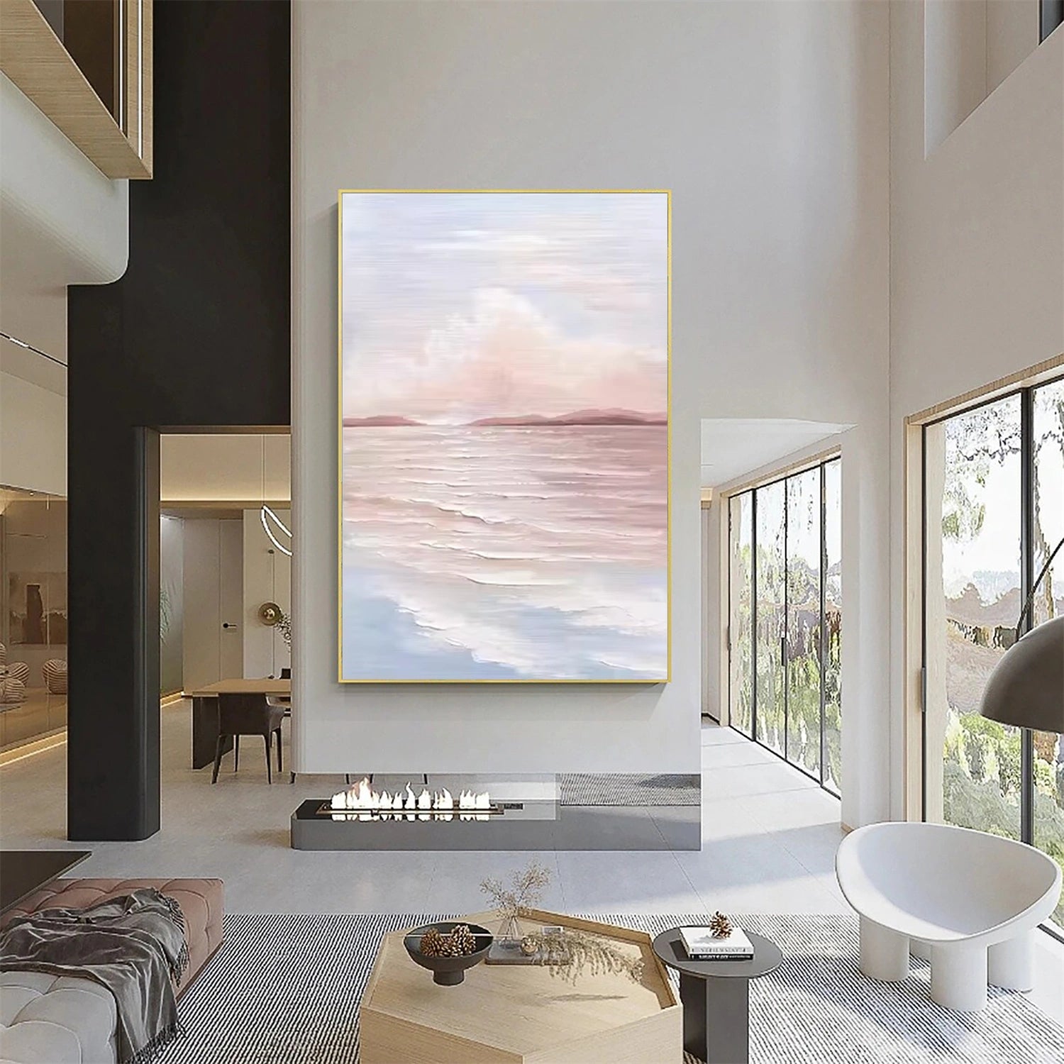 Sky and Ocean Painting #SO214