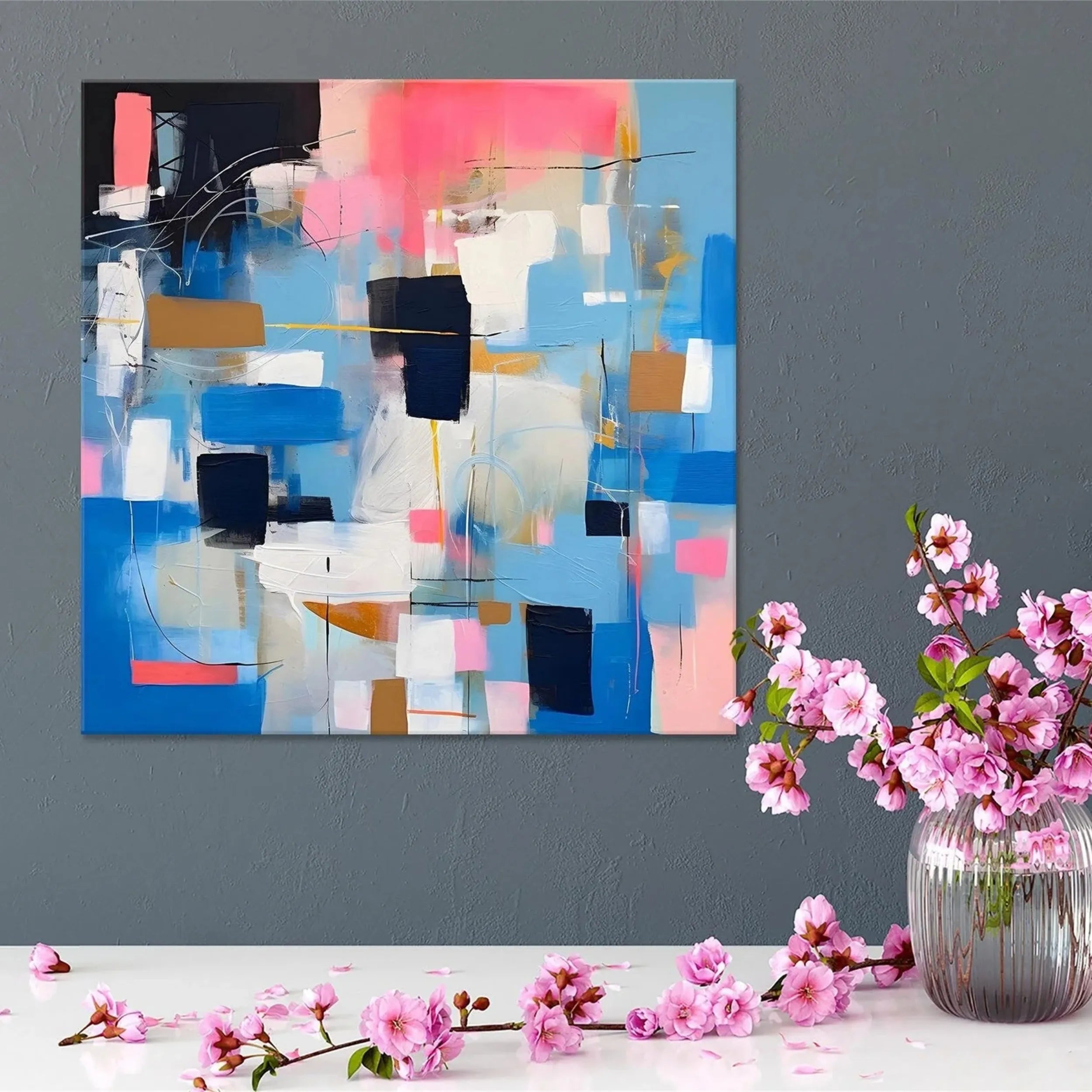 Abstract Texture Wall Art #AW011